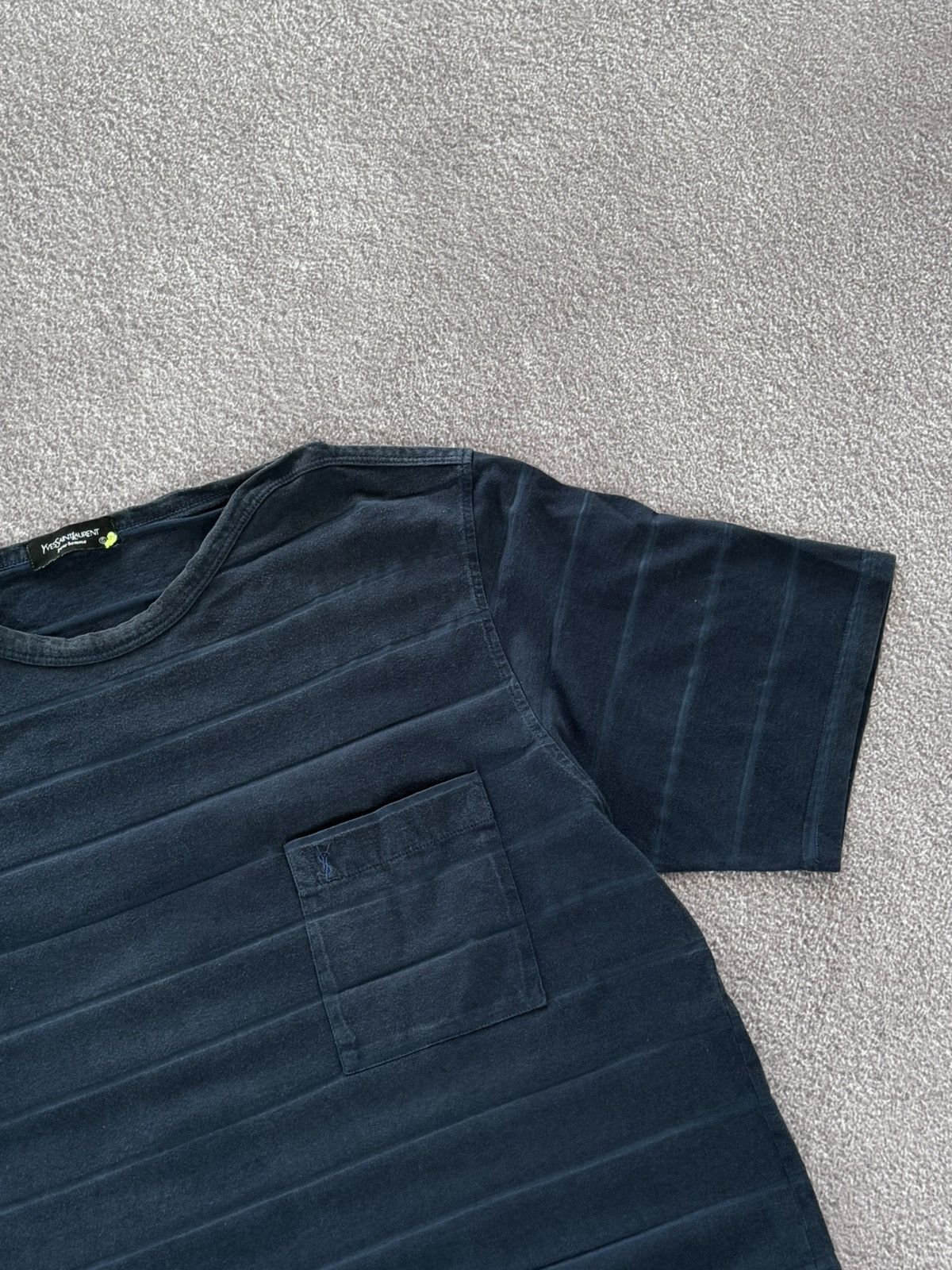 Yves Saint Laurent Yves Saint Laurent Vintage Faded 90’s T-Shirt Size US L / EU 52-54 / 3 - 5 Thumbnail