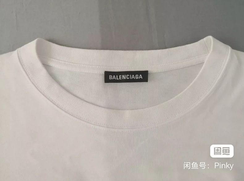 Balenciaga Balenciaga Short Sleeve T-Shirt, Size L, Almost New, Lette Size US L / EU 52-54 / 3 - 2 Thumbnail