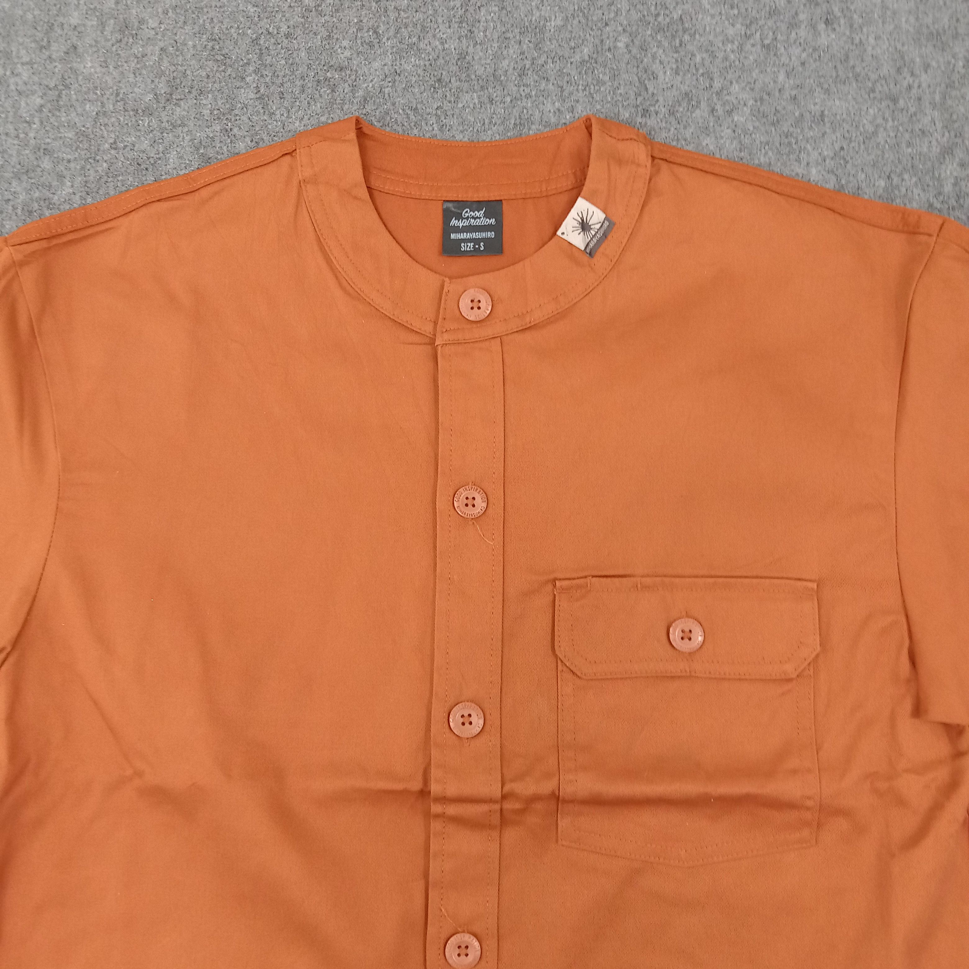 Japanese Brand × Maison MIHARA YASUHIRO × Vintage Good Inspiration Miharayasuhibo Work Shirt Button Up Size US L / EU 52-54 / 3 - 3 Thumbnail