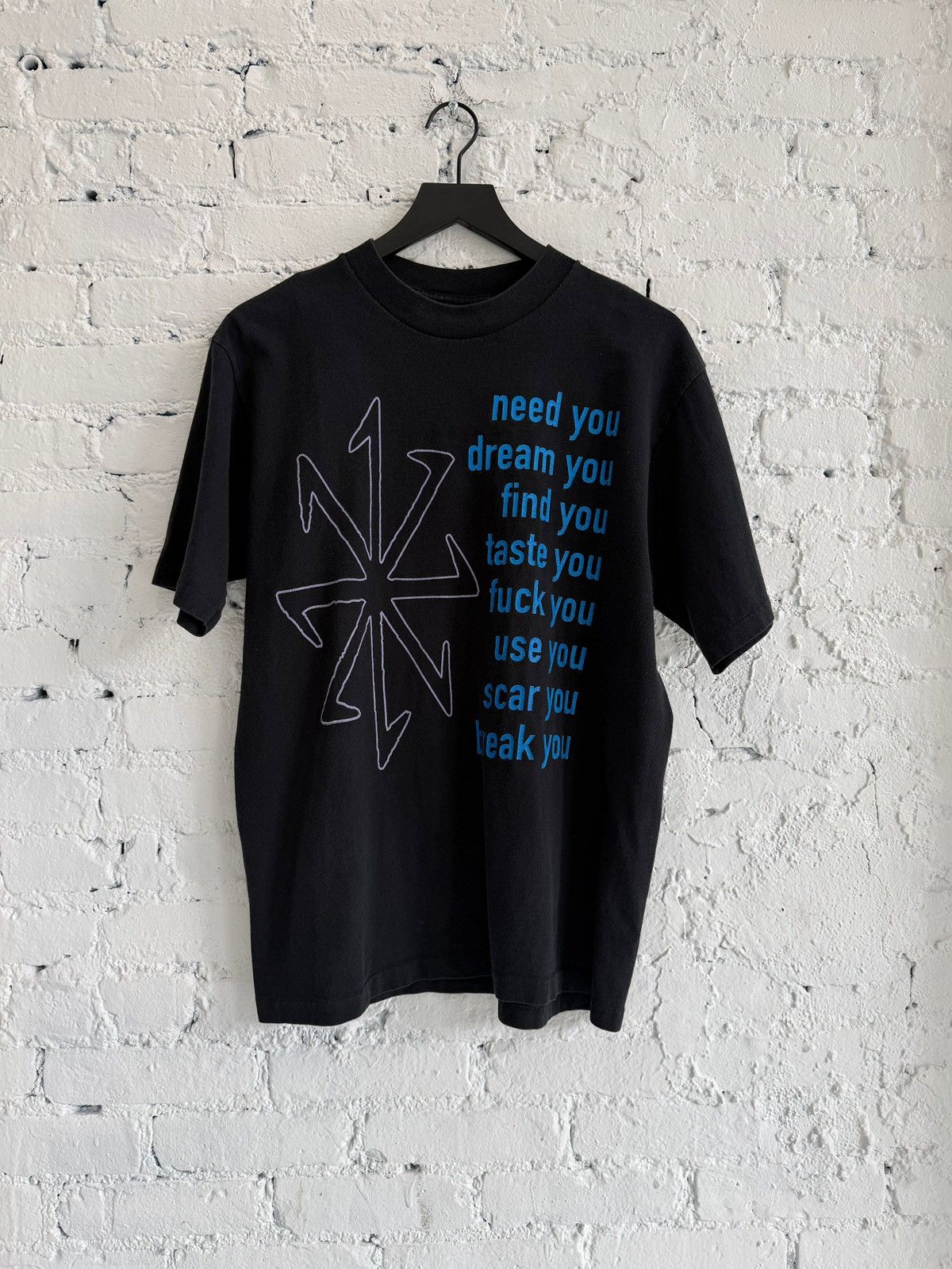 Vintage 1995 NINE INCH NAILS ‘ERASER’ TEE Size US L / EU 52-54 / 3 - 1 Thumbnail
