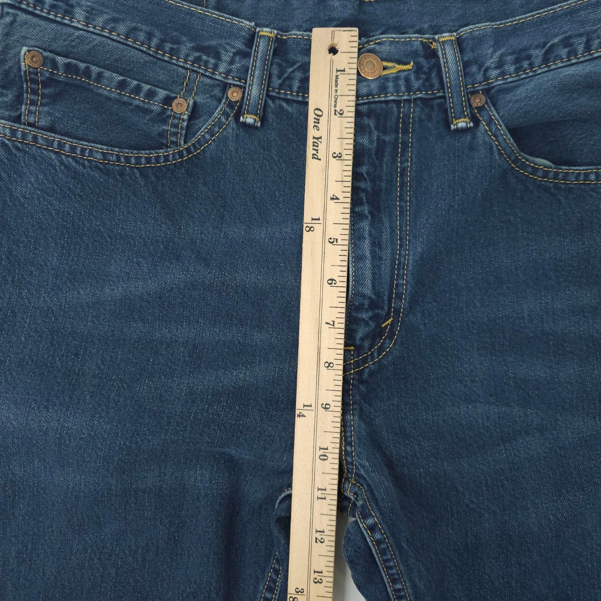 Levi's Levis 505 Straight Leg Jeans Mens 34x34 Regular Fit Size US 34 / EU 50 - 4 Thumbnail