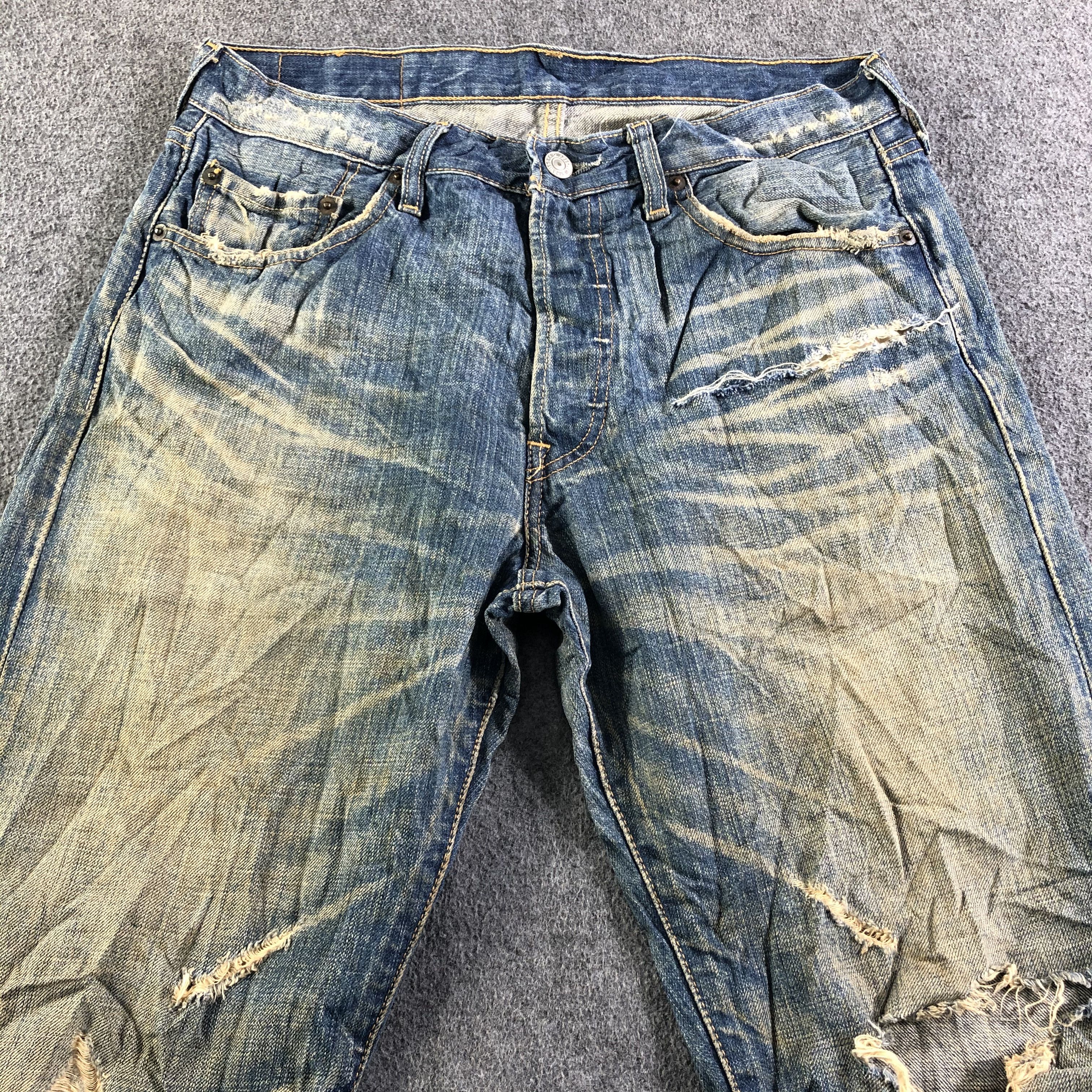 Levi's Vintage 90s Levis 501 Jeans-J3888 Size US 30 / EU 46 - 3 Thumbnail