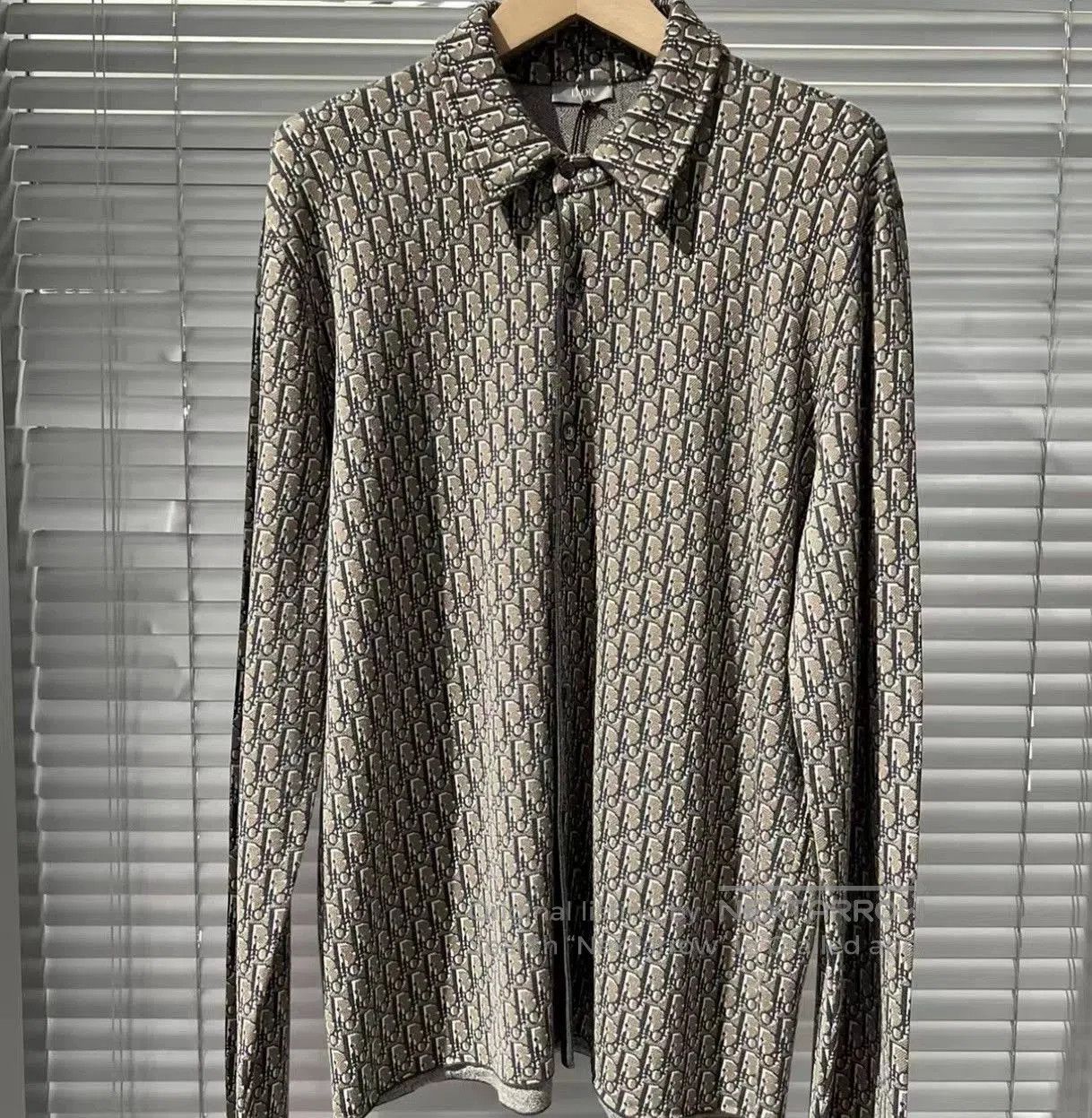 Dior Dior Oblique Knit Shirt Brown. Size US M / EU 48-50 / 2 - 1 Thumbnail