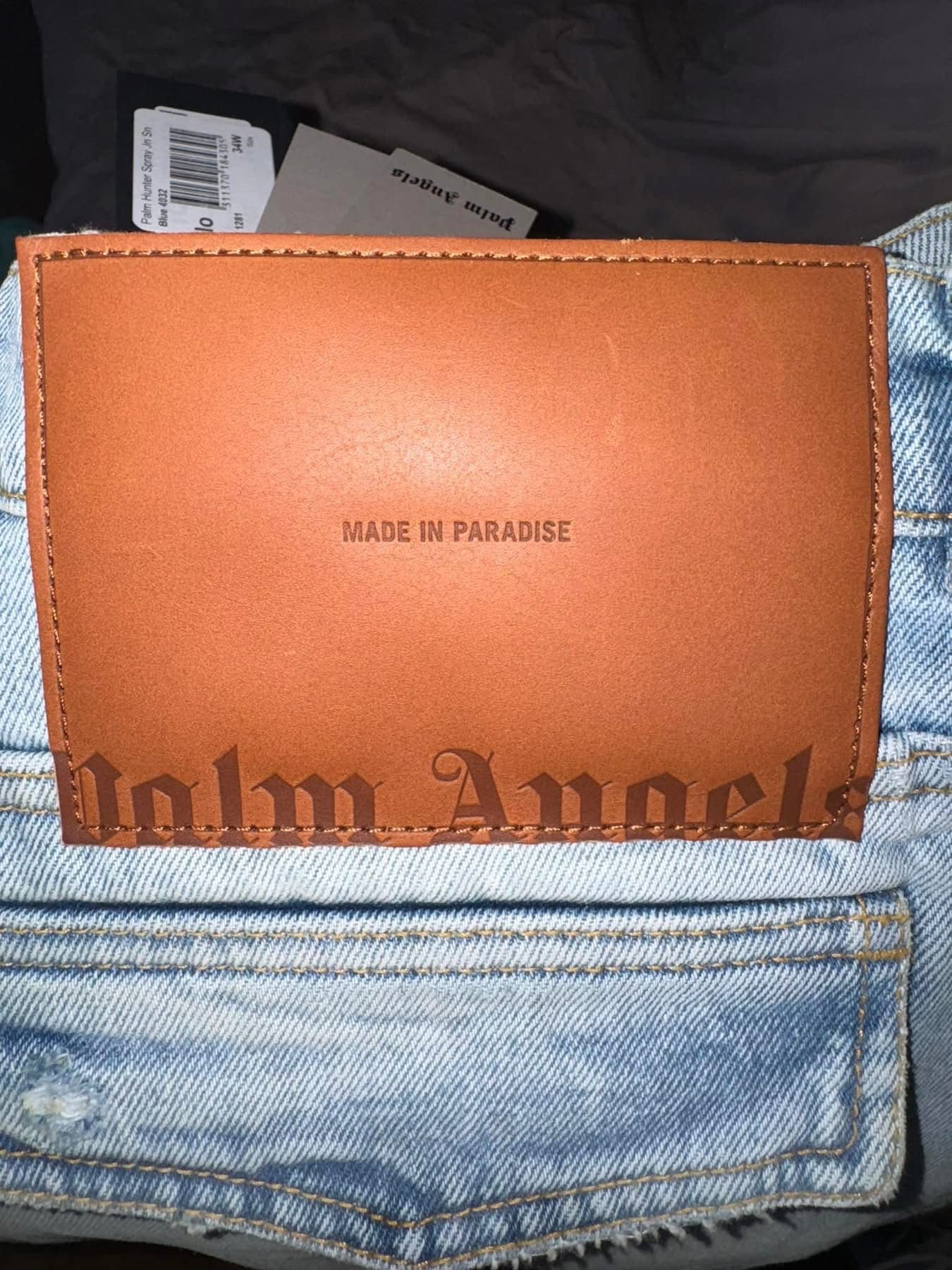 Palm Angels Palm Angels Hunter Carrot Denim Size US 34 / EU 50 - 3 Thumbnail