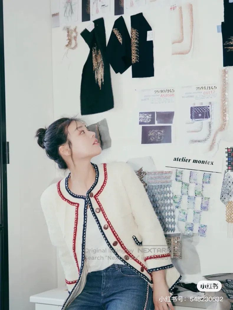 Chanel Chanel Preview series red and blue rolled-edge jacket Size XS / US 0-2 / IT 36-38 - 8 Thumbnail
