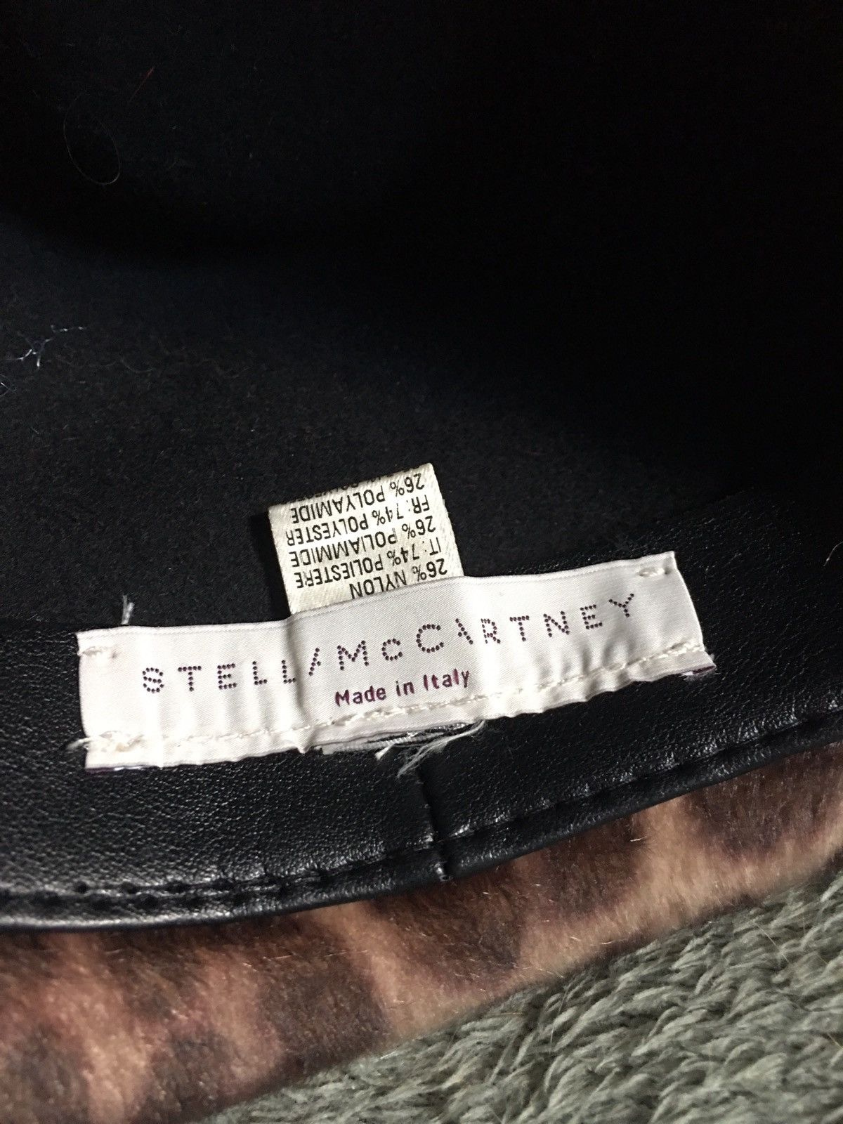 Stella McCartney Stella McCartney Leopard Print Womens Trilby Hat Size ONE SIZE - 6 Thumbnail
