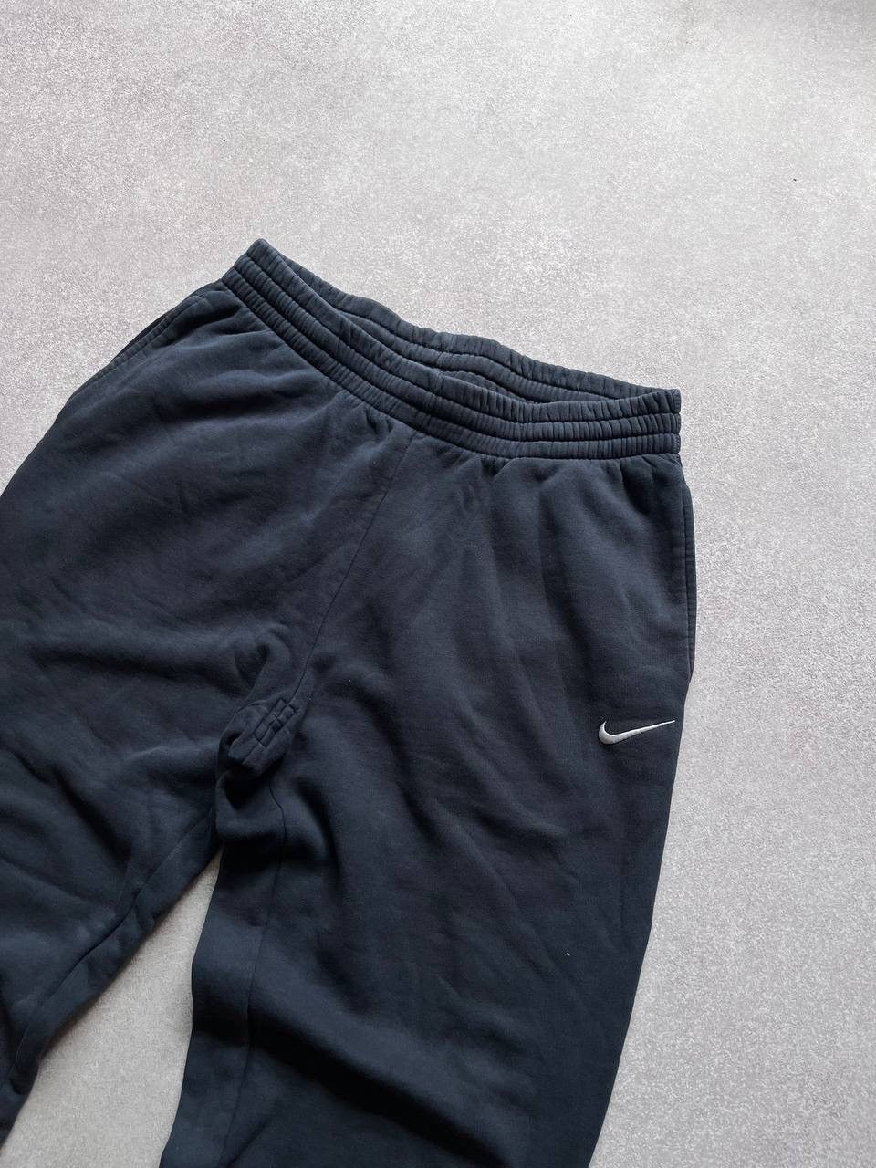 Other Vintage Nike Swoosh Baggy Cotton Trackpants Y2K L Size US 34 / EU 50 - 3 Thumbnail