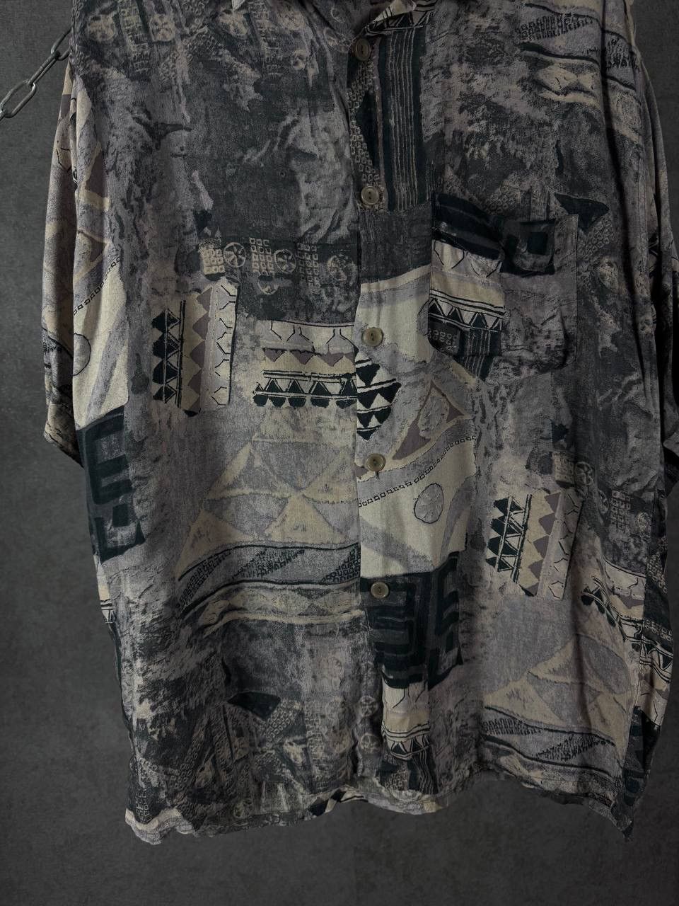 Vintage Art vintage crazy designer shirt Size US XL / EU 56 / 4 - 3 Thumbnail