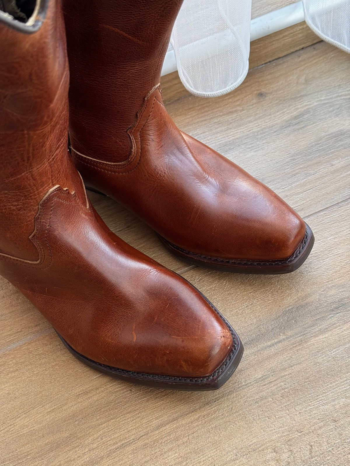 Cowboy Equipment × Sancho Boots × Vintage Vintage Sancho Cowboy Western Made in Spain Boots sz 38 Size US 8 / IT 38 - 9 Thumbnail