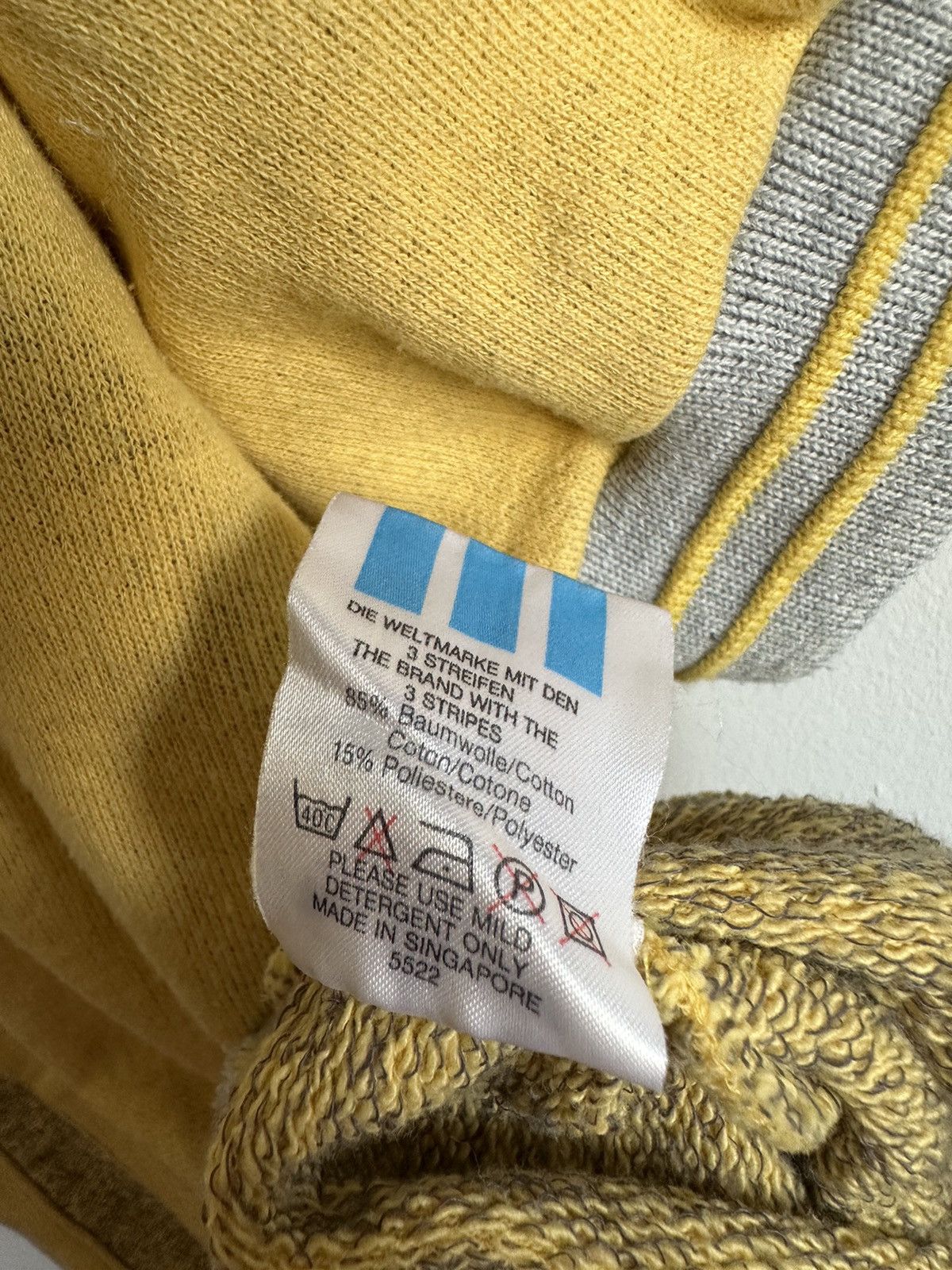Adidas × Vintage Adidas Take Off heavy t-shirt / shirt sleeve sweatshirt Size US L / EU 52-54 / 3 - 8 Thumbnail
