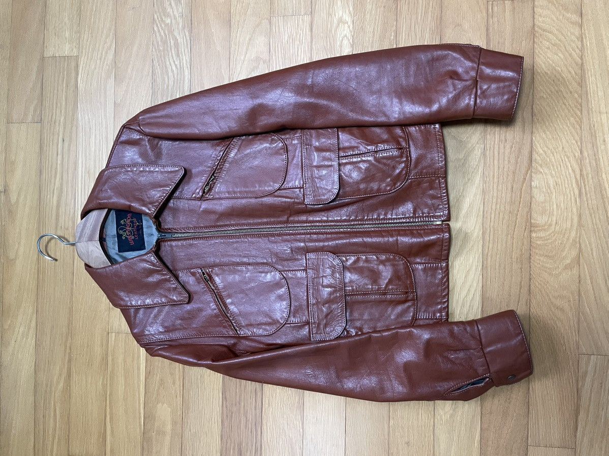 Vintage 70s Wellington Leathers Made In Usa Grailed