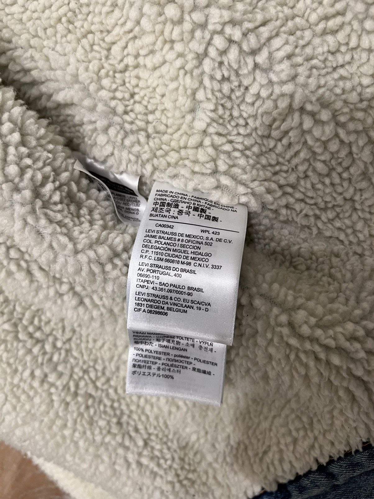 Levi's Levis Sherpa Jacket size M Size US M / EU 48-50 / 2 - 5 Thumbnail