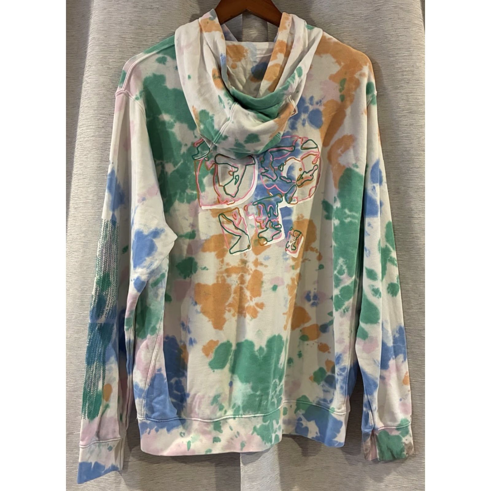 Nike Nike Sportswear Club Fleece Pullover Hoodie Men L Ice-Dye Photo Blue Multicolor Size Large Size US L / EU 52-54 / 3 - 4 Thumbnail