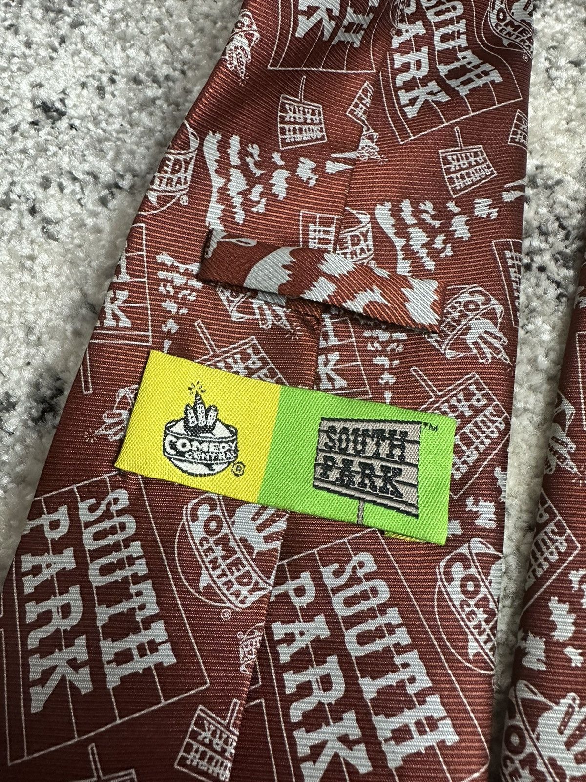 Cartoon Network × Vintage Vintage 2000 Tie South Park Comedy Central Movie Size ONE SIZE - 6 Thumbnail