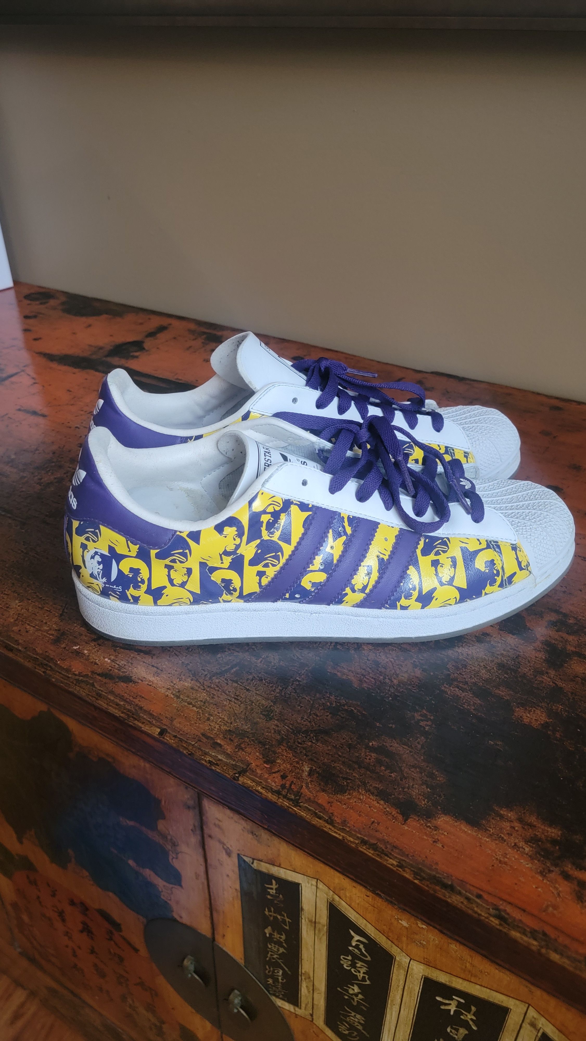 Adidas × Andy Warhol Rare. adidas Superstar 35th Anniversary Andy Warhol Size US 11.5 / EU 44-45 - 7 Thumbnail
