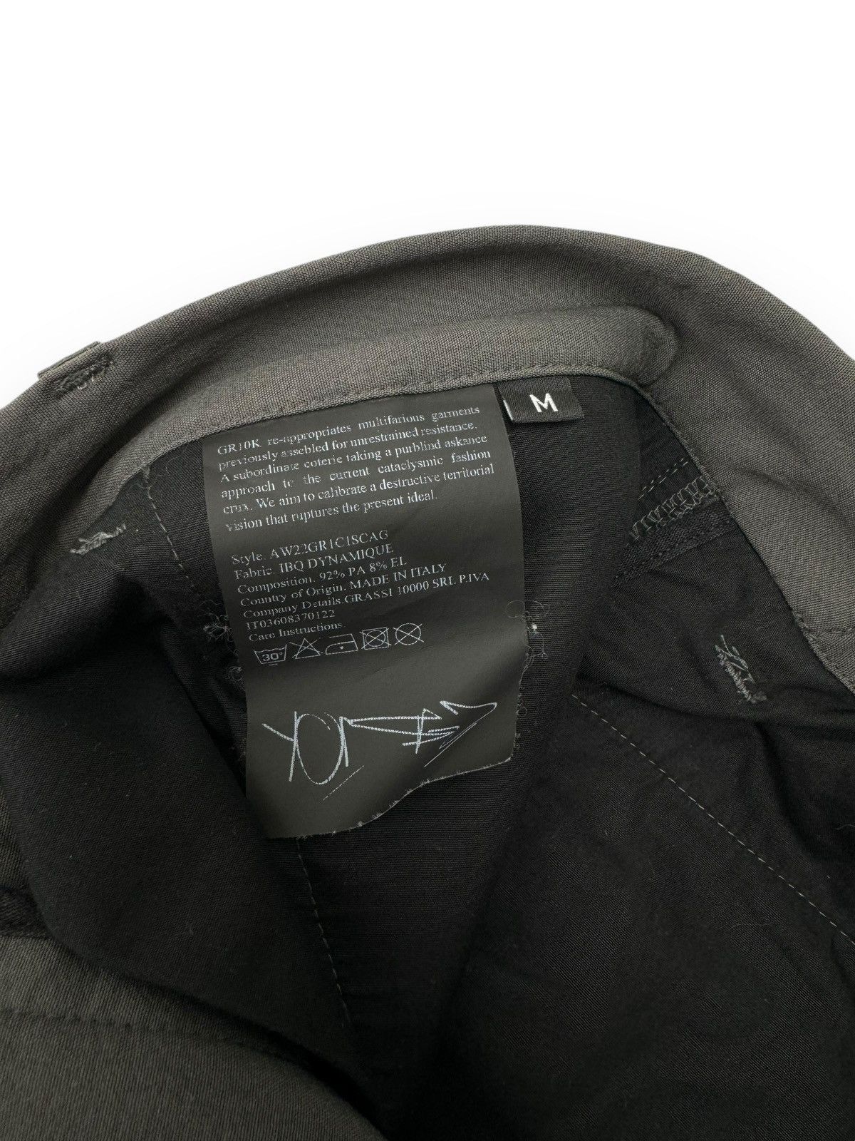 GR10K IBQ Asfalt Tailored Pants Size US 32 / EU 48 - 9 Thumbnail