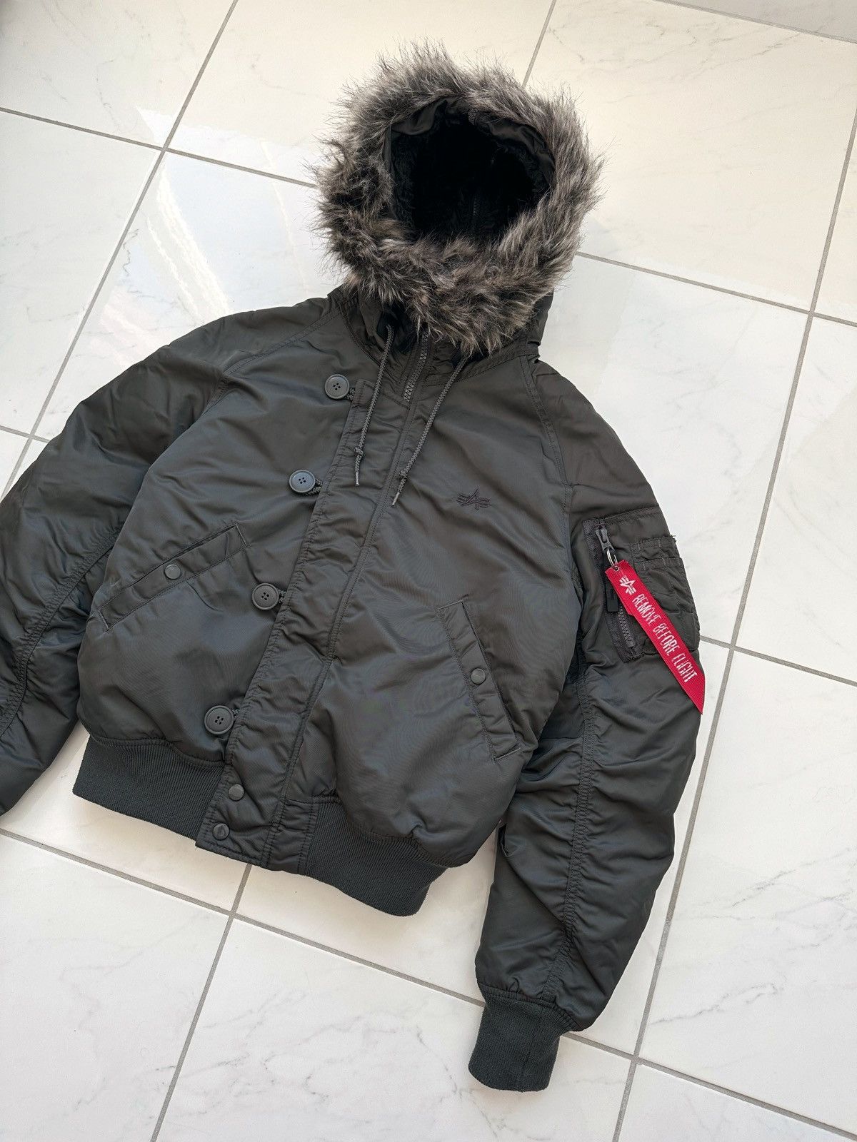 Alpha Industries Rare Alpha Industries N-2B Bomber Jacket Flying Size US S / EU 44-46 / 1 - 4 Thumbnail