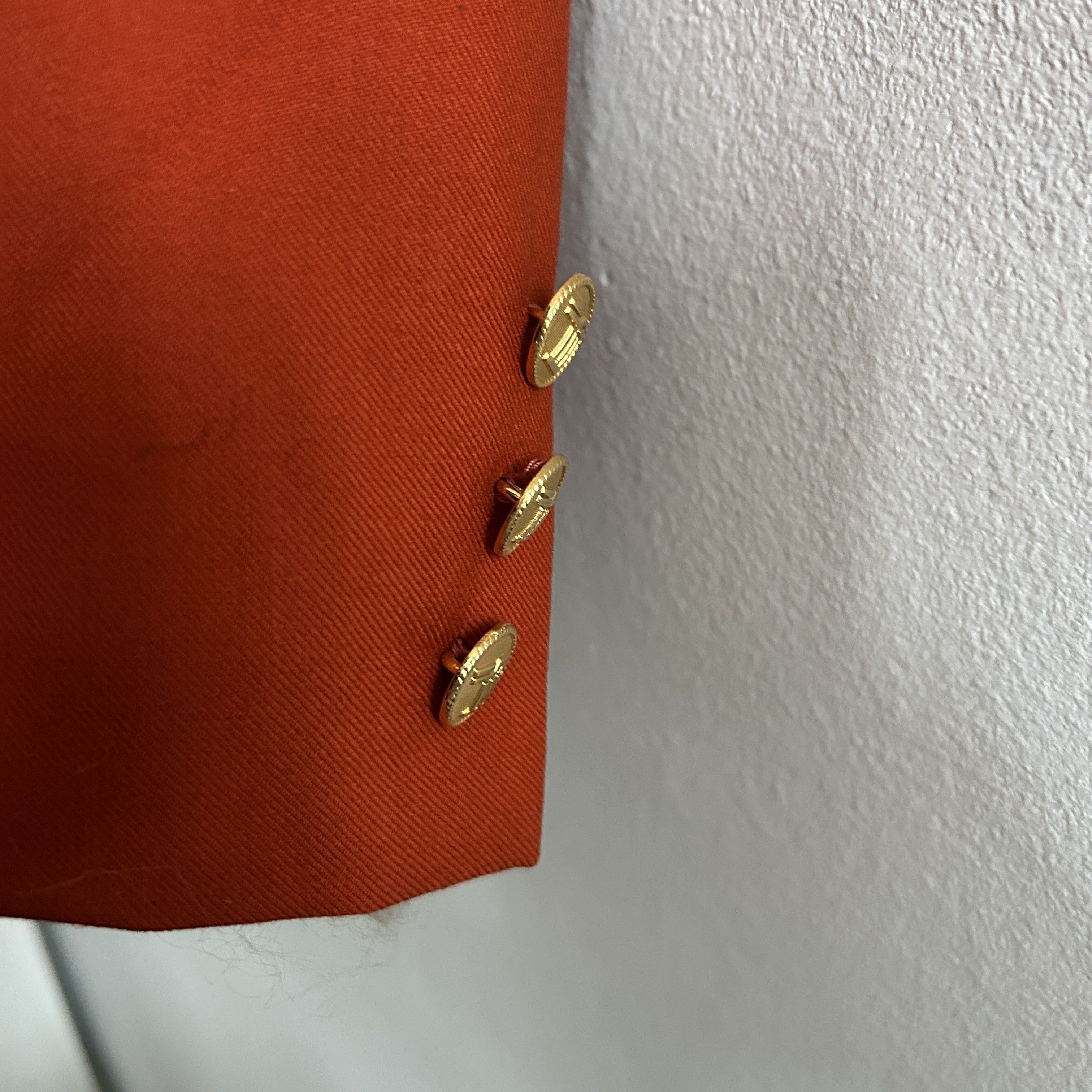 Custommade Hand Painted Joan of Arc Wool Blazer Size M / US 6-8 / IT 42-44 - 12 Thumbnail