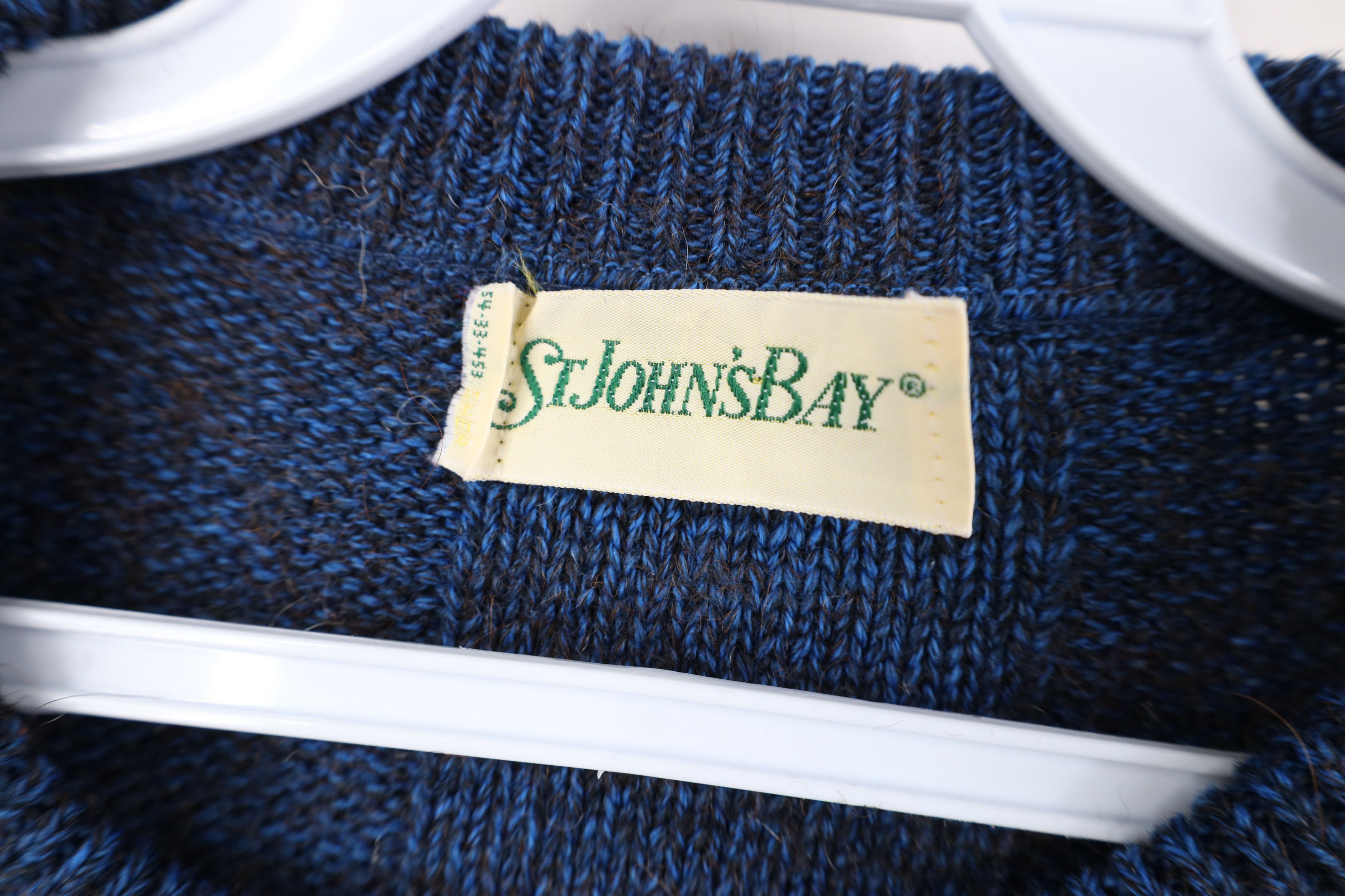 Vintage Vintage 90s Streetwear Wool Blend Knit Crewneck Sweater Size US M / EU 48-50 / 2 - 4 Thumbnail