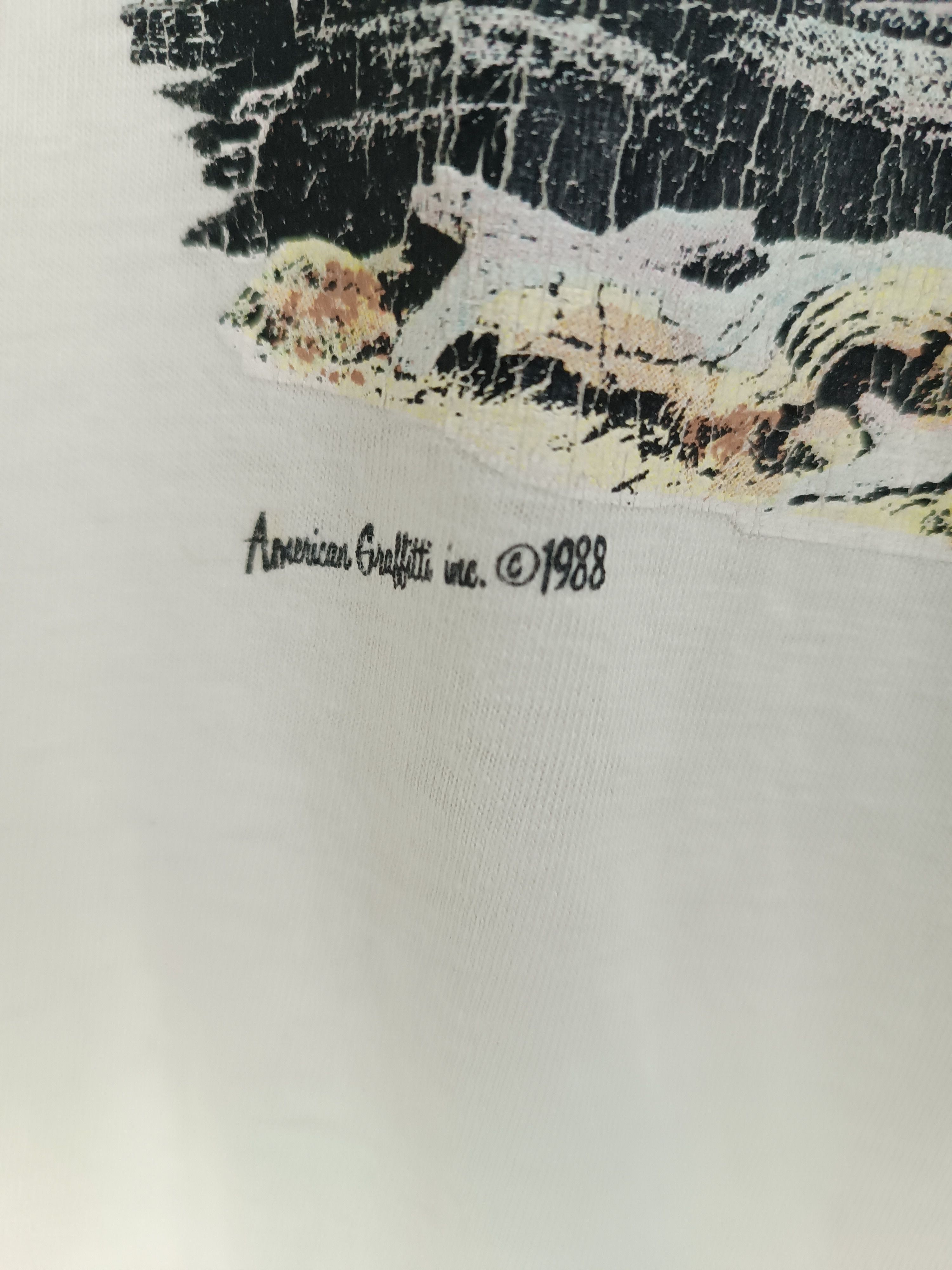 Vintage RARE🔥VINTAGE 80'S BLACK BEAR COLLECTOR ANIMAL HABITAT TEE Size US M / EU 48-50 / 2 - 10 Thumbnail