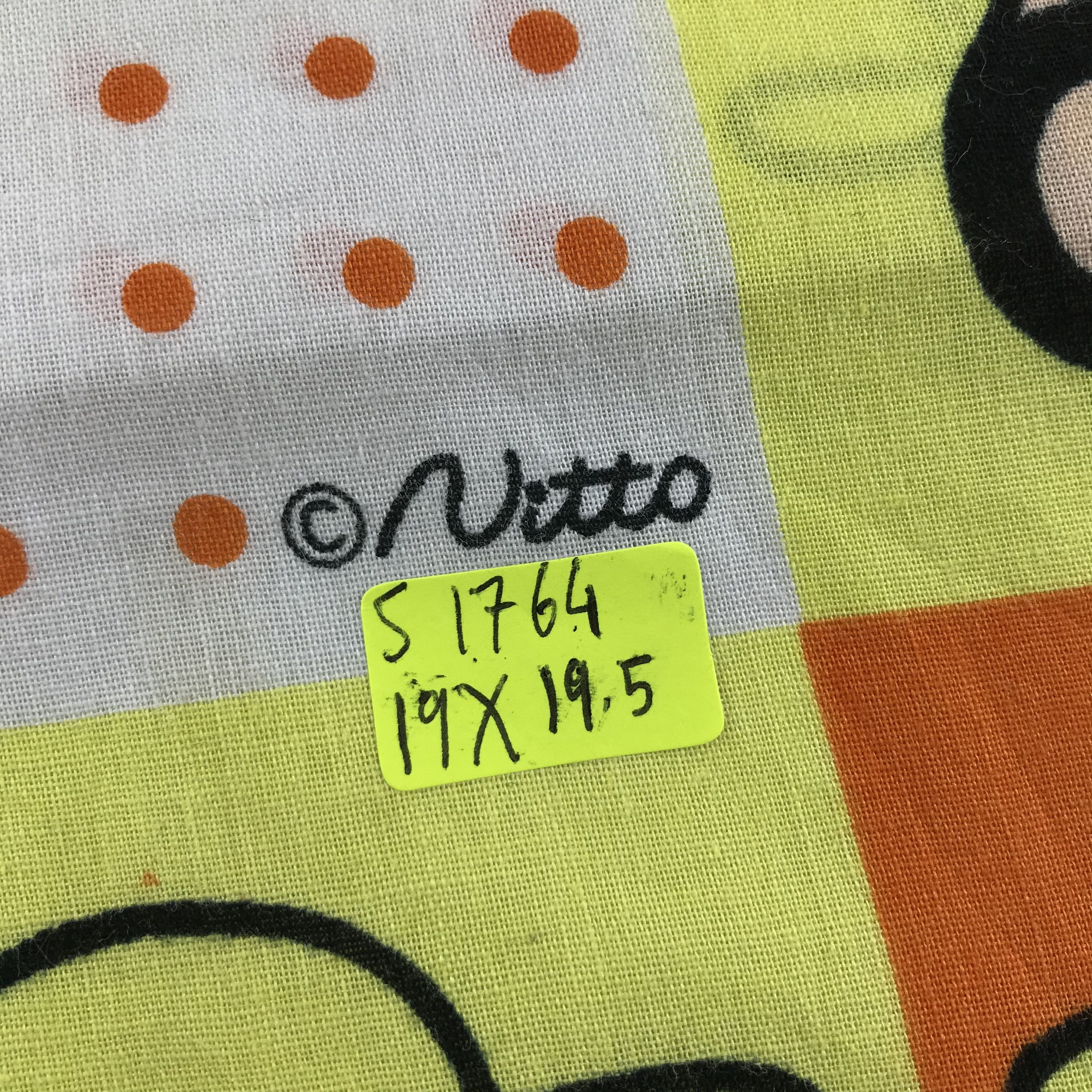 Vintage Vintage Cartoon Bandana / Handkerchief / Neckerchief - S1764 Size ONE SIZE - 8 Thumbnail