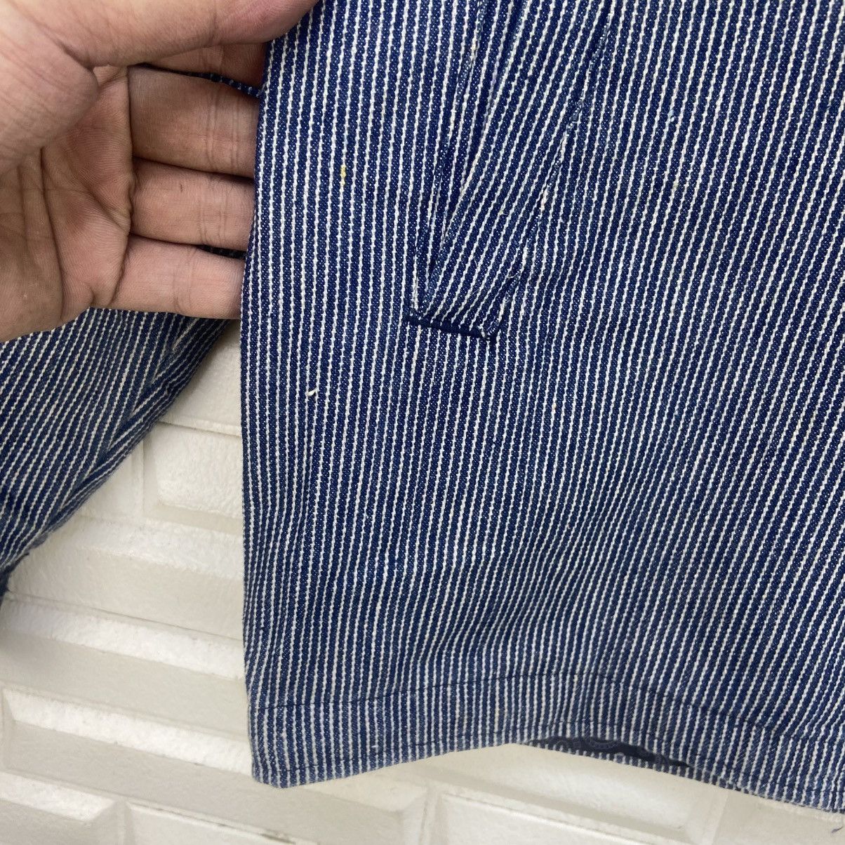 Japanese Brand Etbx Work Clothing Living & Dead Eldorado Hickory Stripe Size US S / EU 44-46 / 1 - 10 Thumbnail