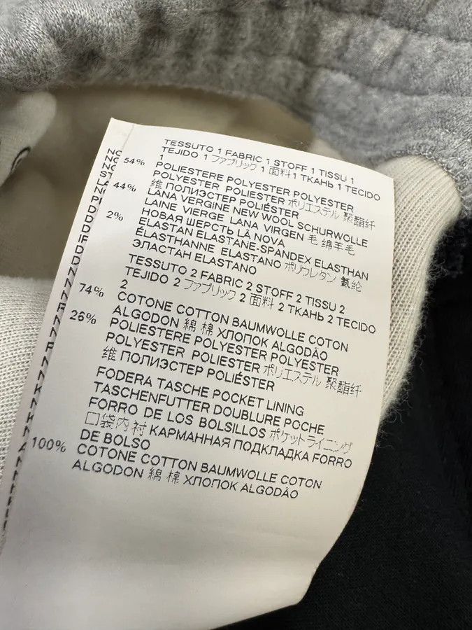 Maison Margiela SS2021 Maison Margiela Black & Grey Hybrid Tailored Joggers Suitpants Size 24" / US 00 / IT 34 - 13 Thumbnail