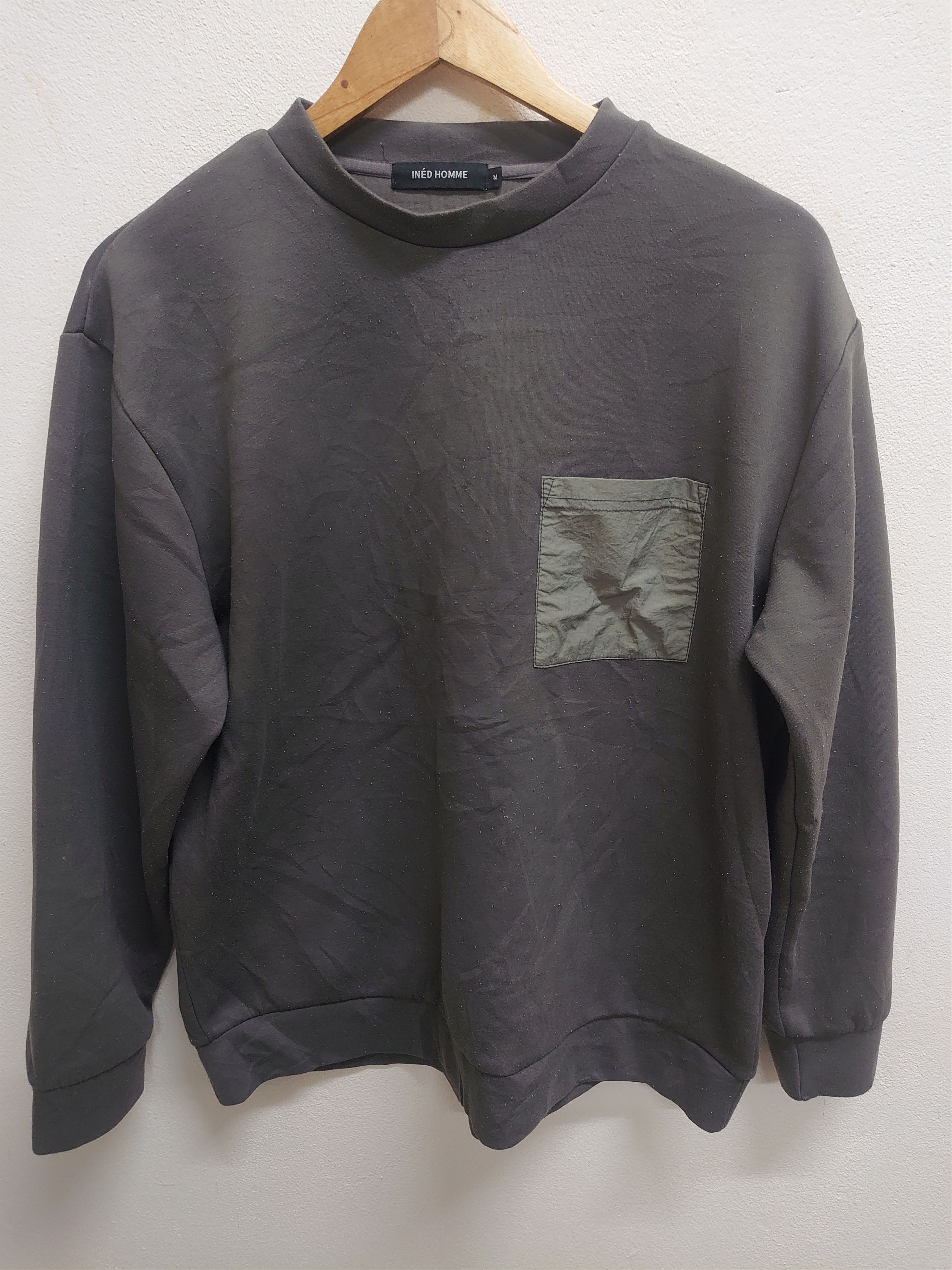 Japanese Brand Sweatshirt INED HOMME Size US M / EU 48-50 / 2 - 1 Thumbnail