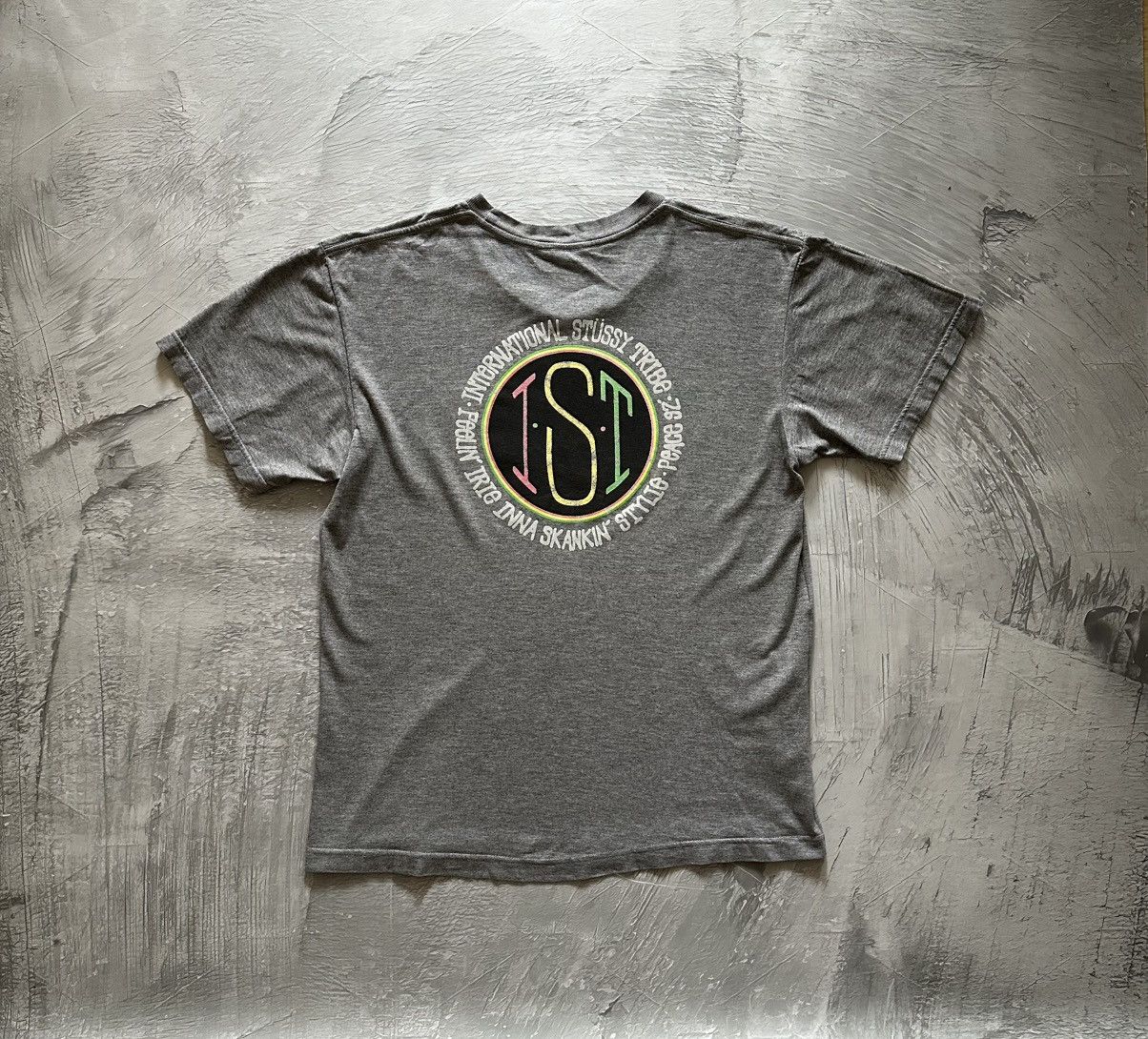 Stussy 🔥Vintage Stussy IST Grey Vintage Tee Size US S / EU 44-46 / 1 - 4 Thumbnail