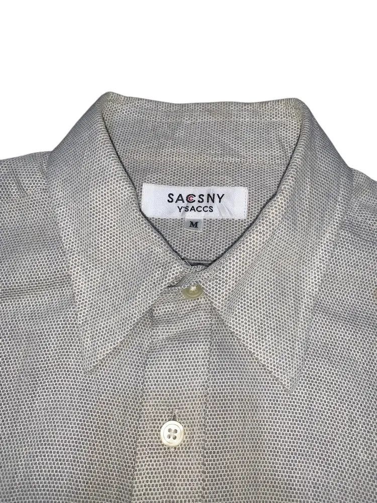 Yohji Yamamoto Y'saccs Sacsny polka dot textured shirt by yohji yamamoto Size US M / EU 48-50 / 2 - 3 Thumbnail