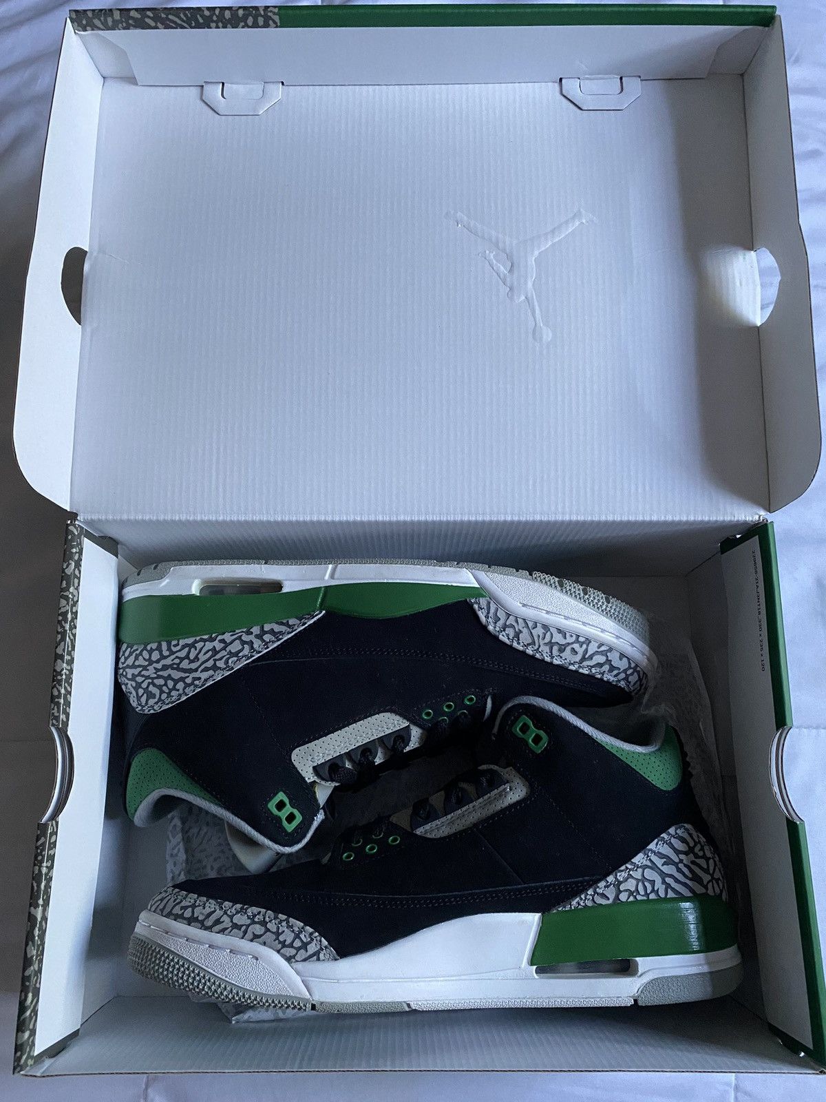 Jordan Brand Air Jordan 3 Retro Pine Green Size US 9.5 / EU 42-43 - 7 Thumbnail