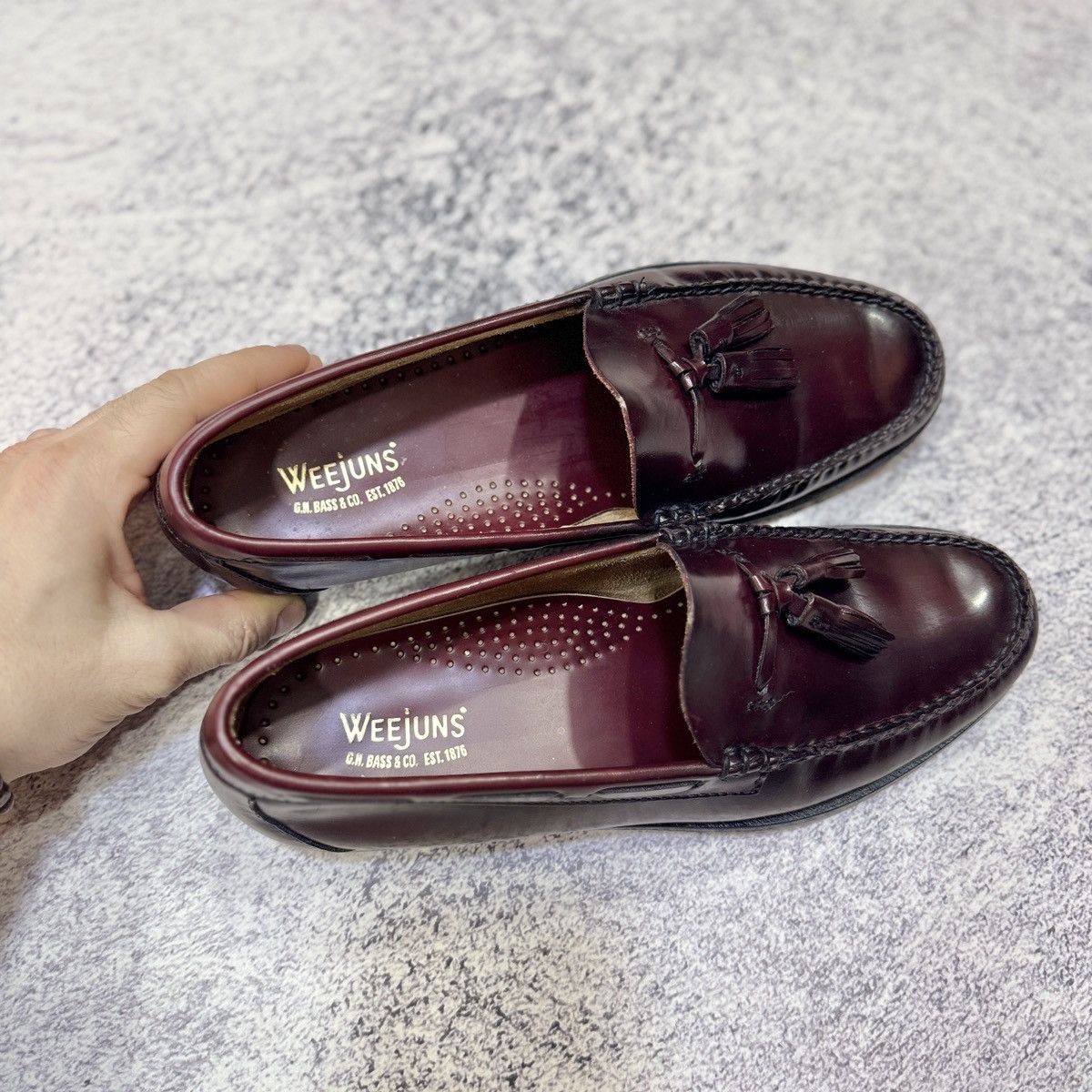 G.H. Bass & Co. G.H.Bass Weejuns Tassel Loafers US7.5 UK6.5 EU40.5 25.5cm Size US 7.5 / EU 40-41 - 10 Thumbnail