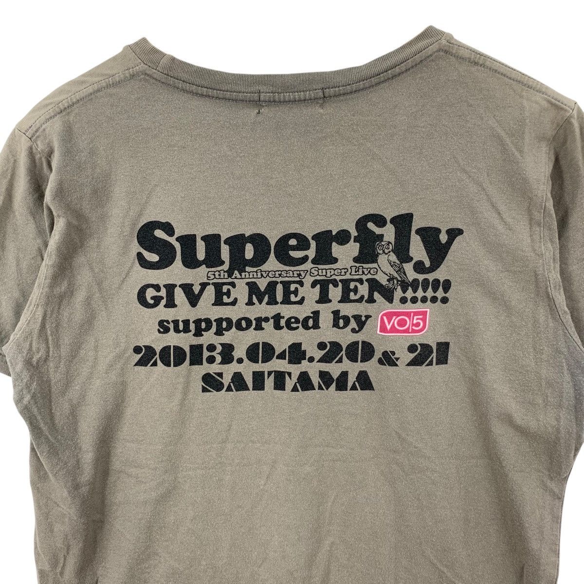 Band Tees SUPERFLY TAISUKE Ochi Shiho Japan Band Soul J-Pop Tee Shirt Size US S / EU 44-46 / 1 - 8 Thumbnail