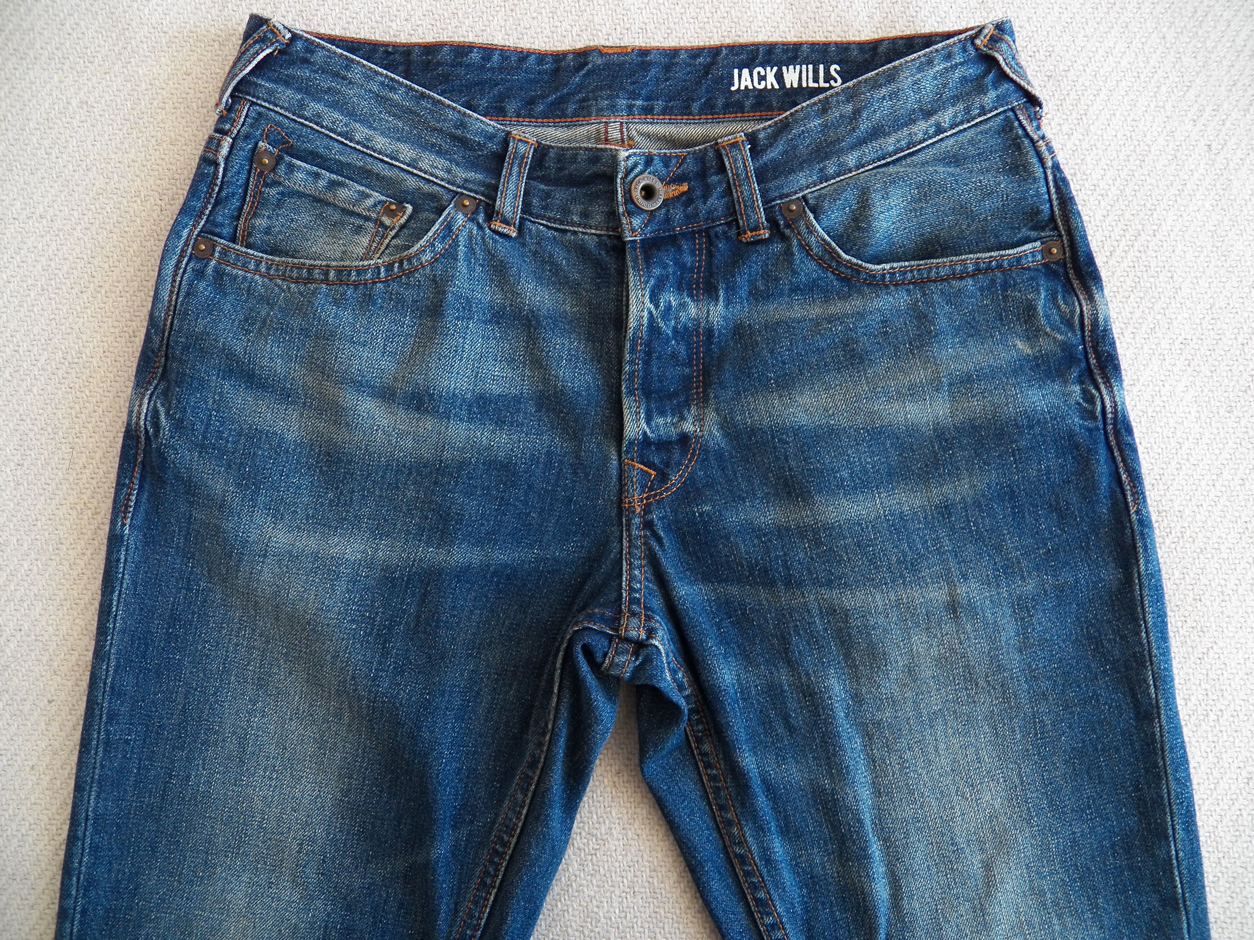 Jack Wills Jack Wills Mens JEANS W30 L32 Aged Vintage Treated Tapered Size US 30 / EU 46 - 2 Thumbnail