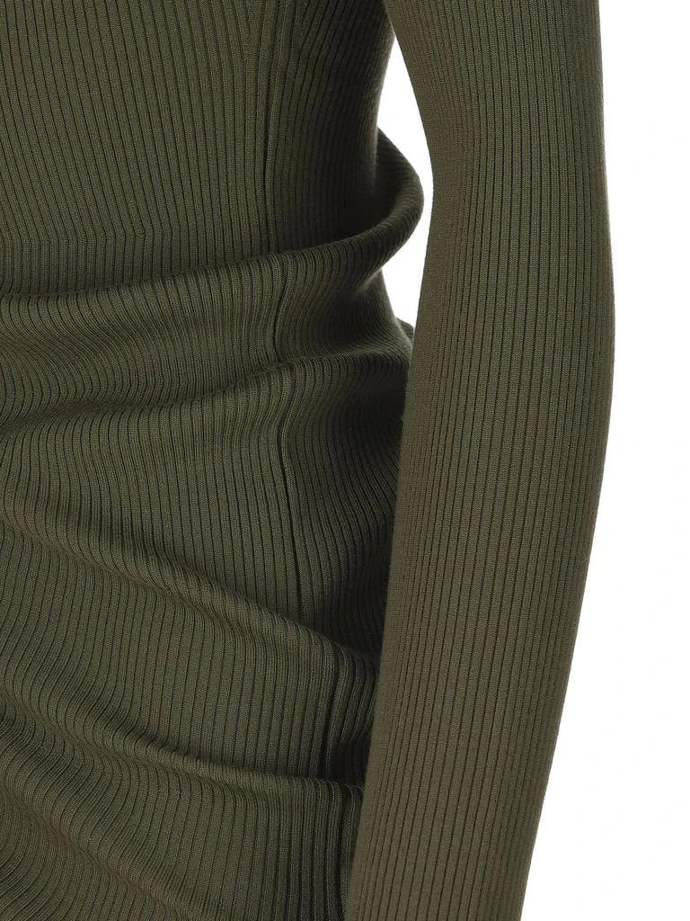 Loro Piana o1y1025 Turtleneck Sweater in Military Green Size L / US 10 / IT 46 - 3 Thumbnail