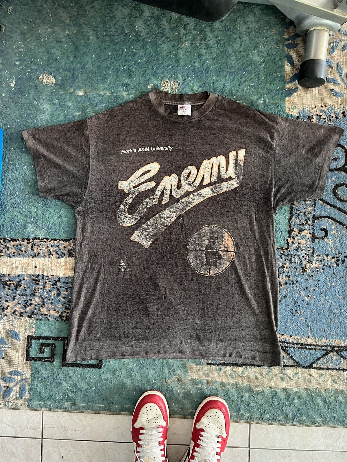 Public Enemy × Rap Tees × Vintage Vintage Public Enemy Sunfade Size US XL / EU 56 / 4 - 7 Thumbnail