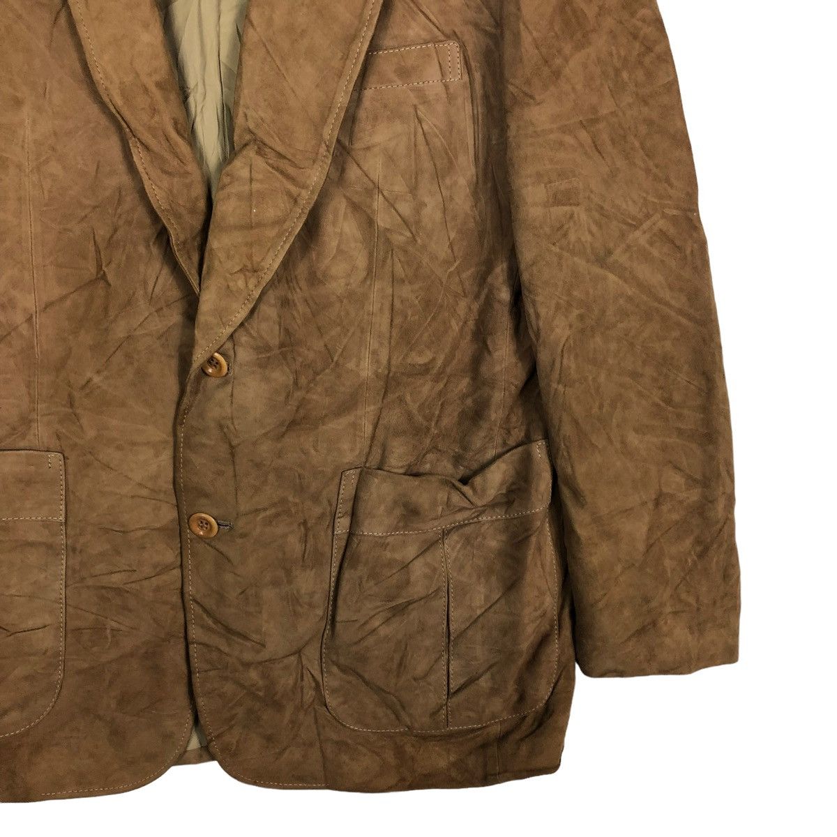 Japanese Brand 🔥90’s Vintage Genuine Leather Jacket Partina Tokyo Japan Size US L / EU 52-54 / 3 - 3 Thumbnail