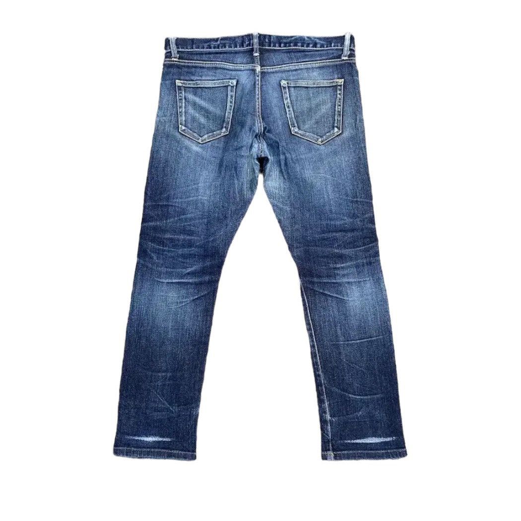 Self Edge 💥 REDLINE 💥 Nice Fading Jeans Japanese Vintage Ankle Pants Size US 33 - 2 Thumbnail
