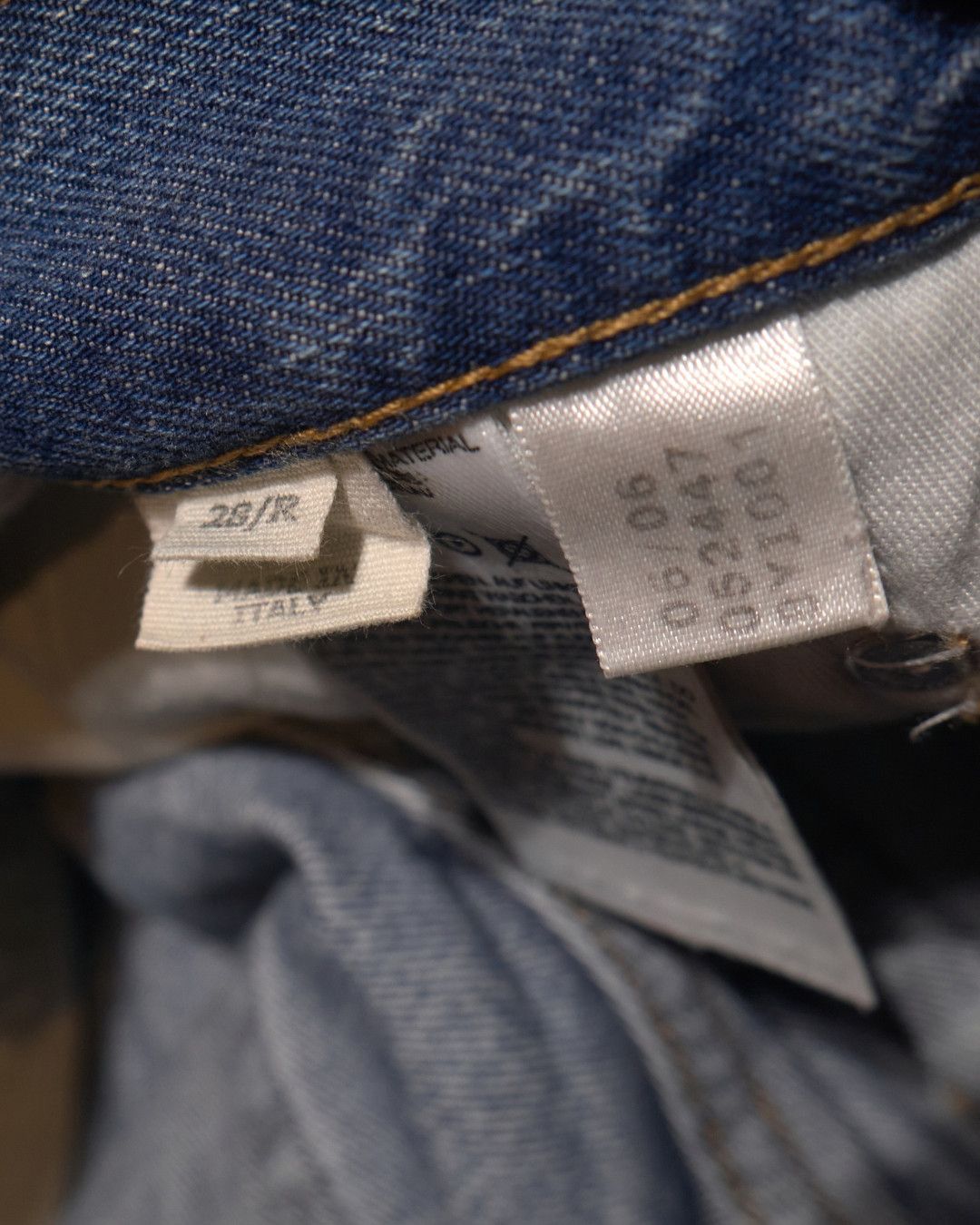 Y-3 FW06 Yohji Yamamoto Ghost Pocket Low Waist Denim Pants Size US 28 / EU 44 - 8 Thumbnail