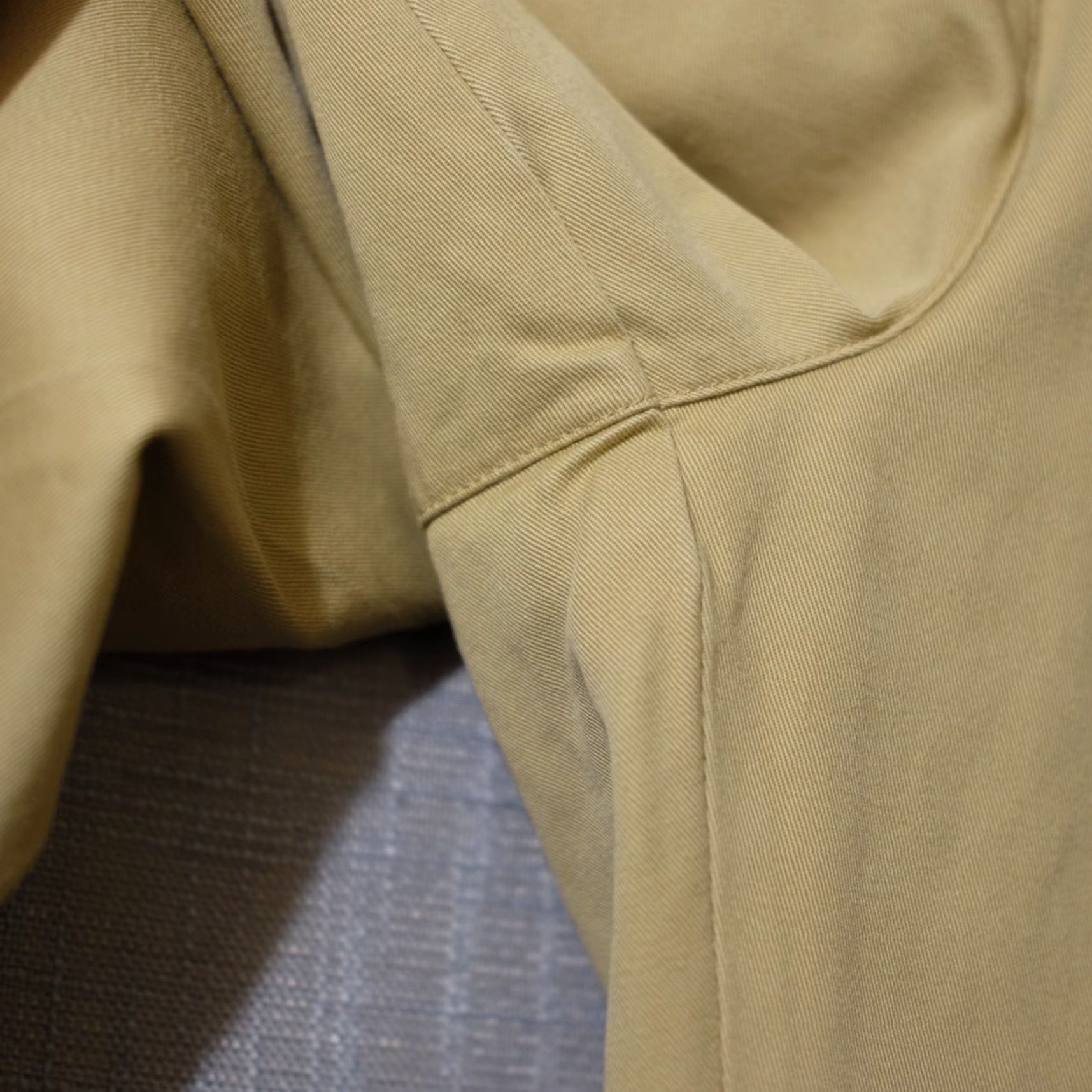 Vintage EUC Vtg 90s LL Bean Pants Khaki Tan 100% Cotton Chino Womens 12 Retro Classic Bohemian 90s Western Tan Size 34" / US 12 / IT 48 - 4 Thumbnail