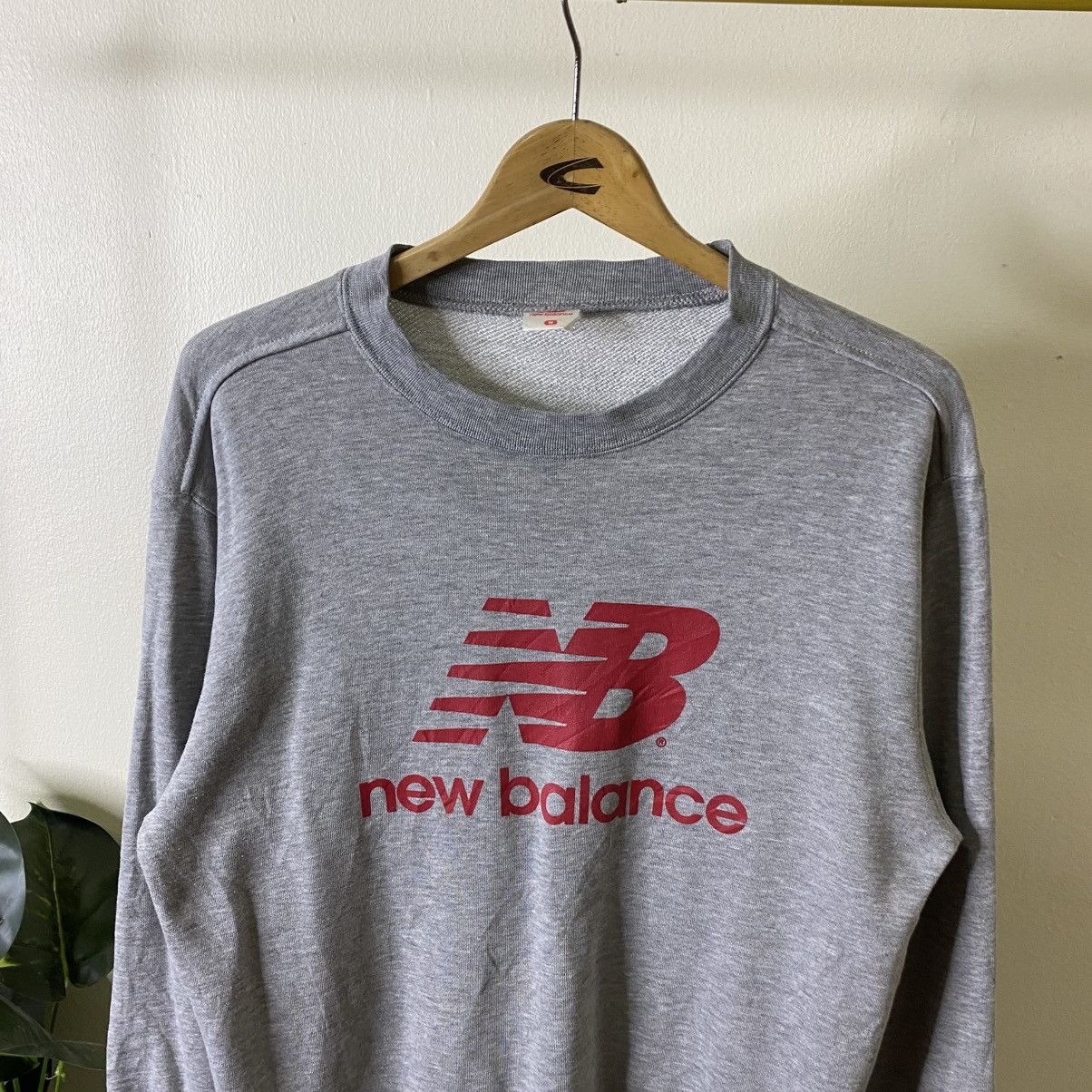 New Balance Vintage Y2K New Balance OG Logo Crewneck Sweatshirt Size US M / EU 48-50 / 2 - 2 Thumbnail