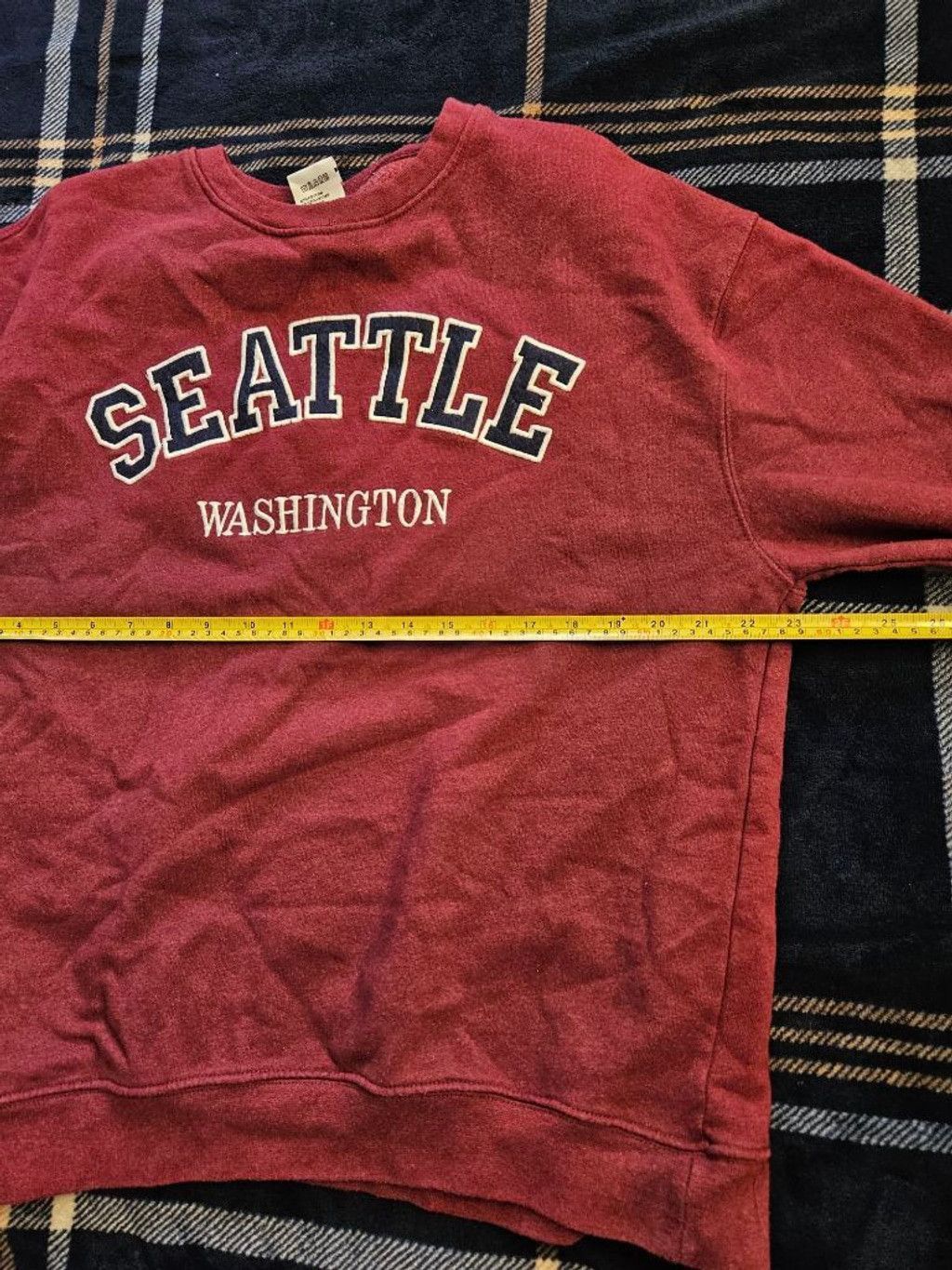 American Apparel Vintage Seattle Washington Mens L Pullover Crewneck Sweater Size US L / EU 52-54 / 3 - 6 Thumbnail