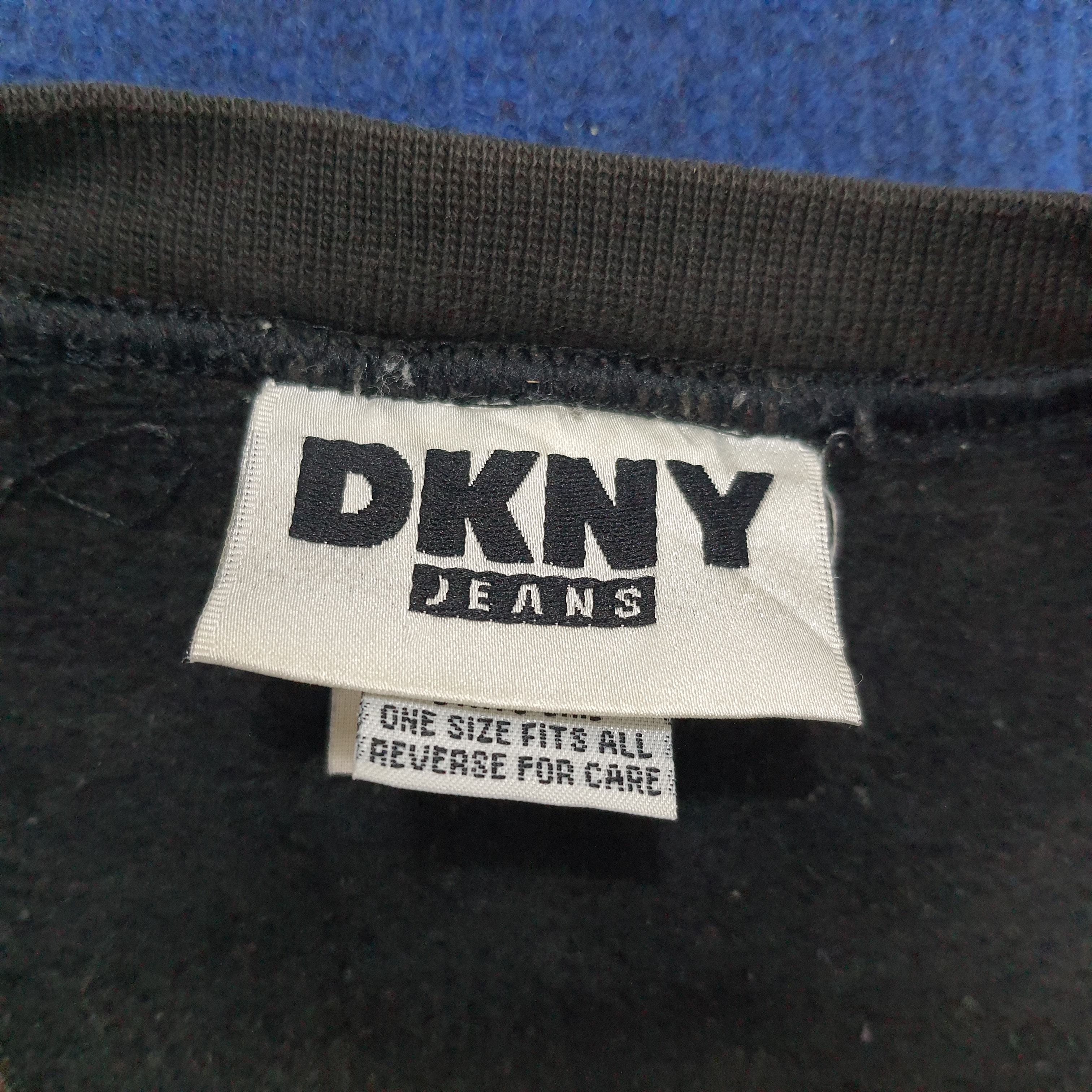 DKNY × Vintage Vintage DKNY Jeans New York Streetwear Sweatshirt Size US L / EU 52-54 / 3 - 5 Thumbnail