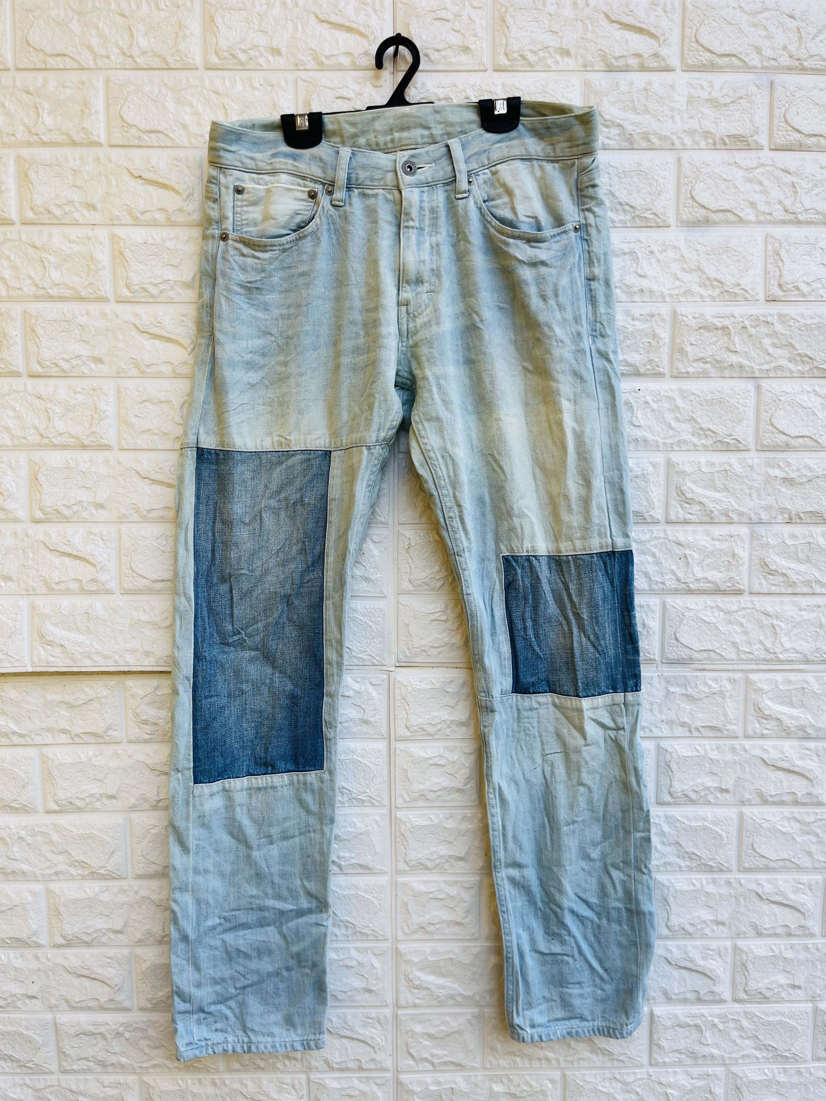 image of United Arrows x Vintage United Arrow Designer Fashion Style in Sky Blue, Men's (Size 31)