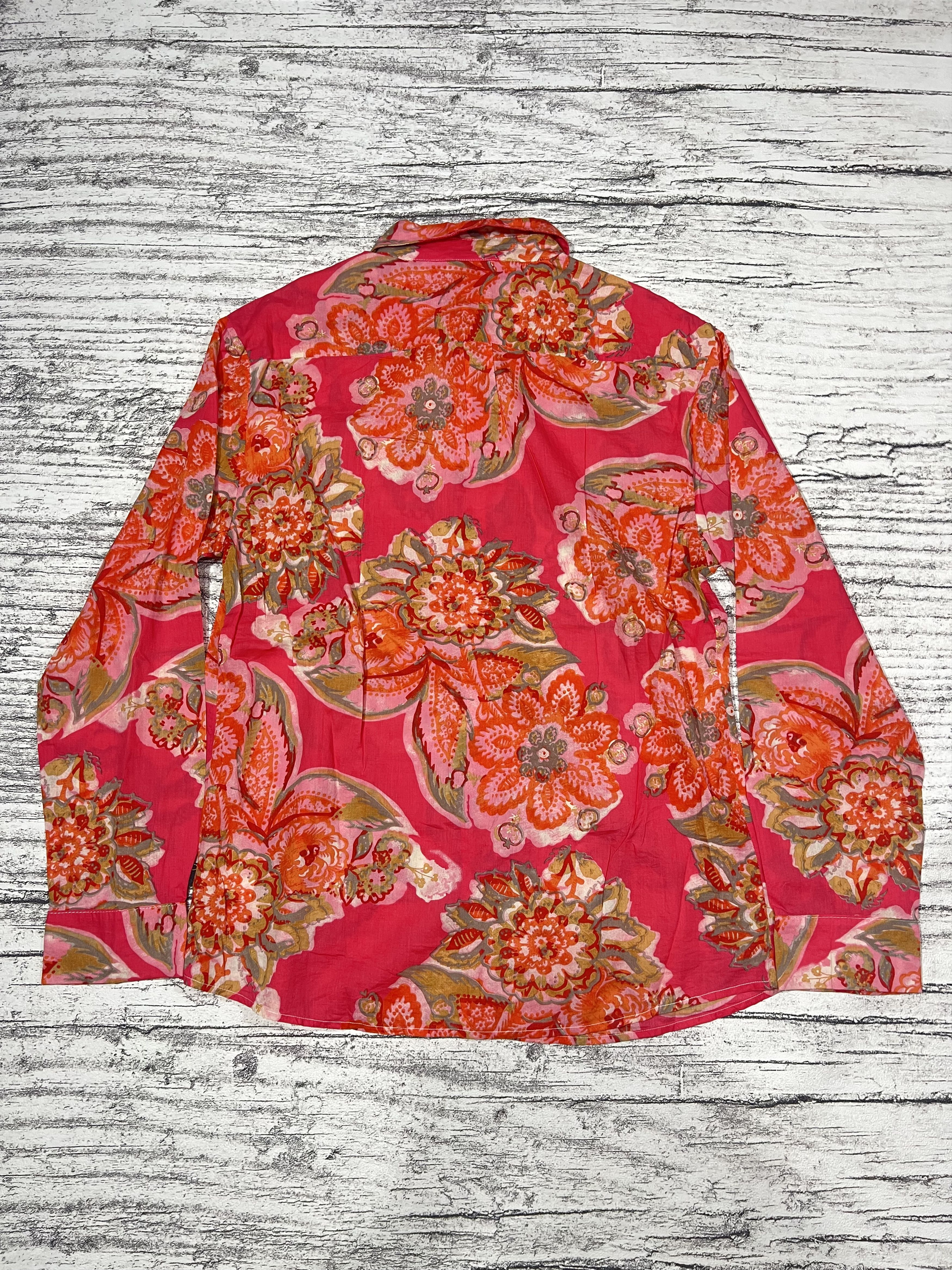 Just Cavalli 2000s Just Cavalli Floral Flower Fleur Pattern Shirt Size US M / EU 48-50 / 2 - 2 Thumbnail