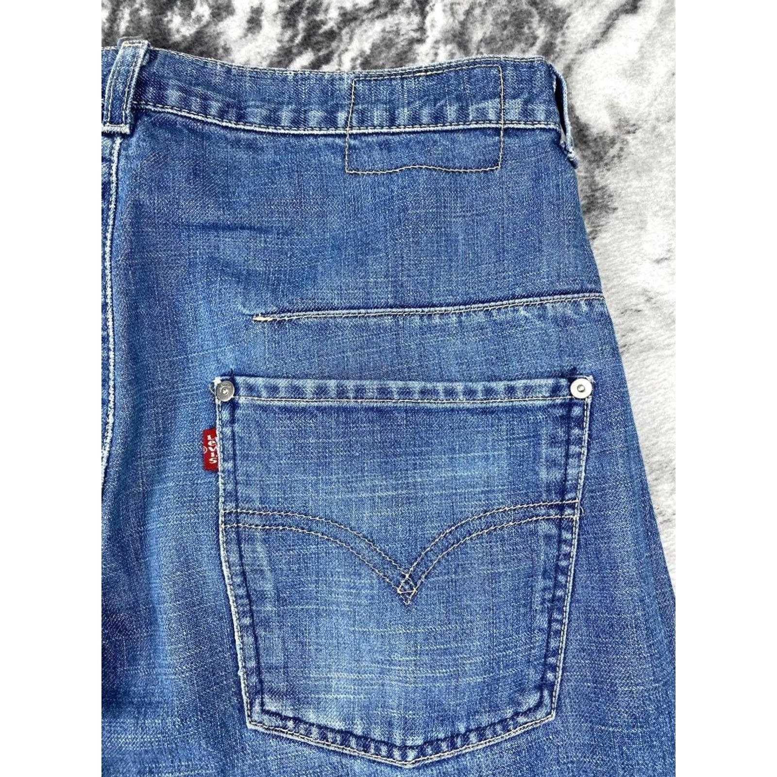 Levi's VINTAGE Levi’s Denim Engineered Jeans Japan Y2K Men 32x32 Blue Size US 32 / EU 48 - 4 Thumbnail