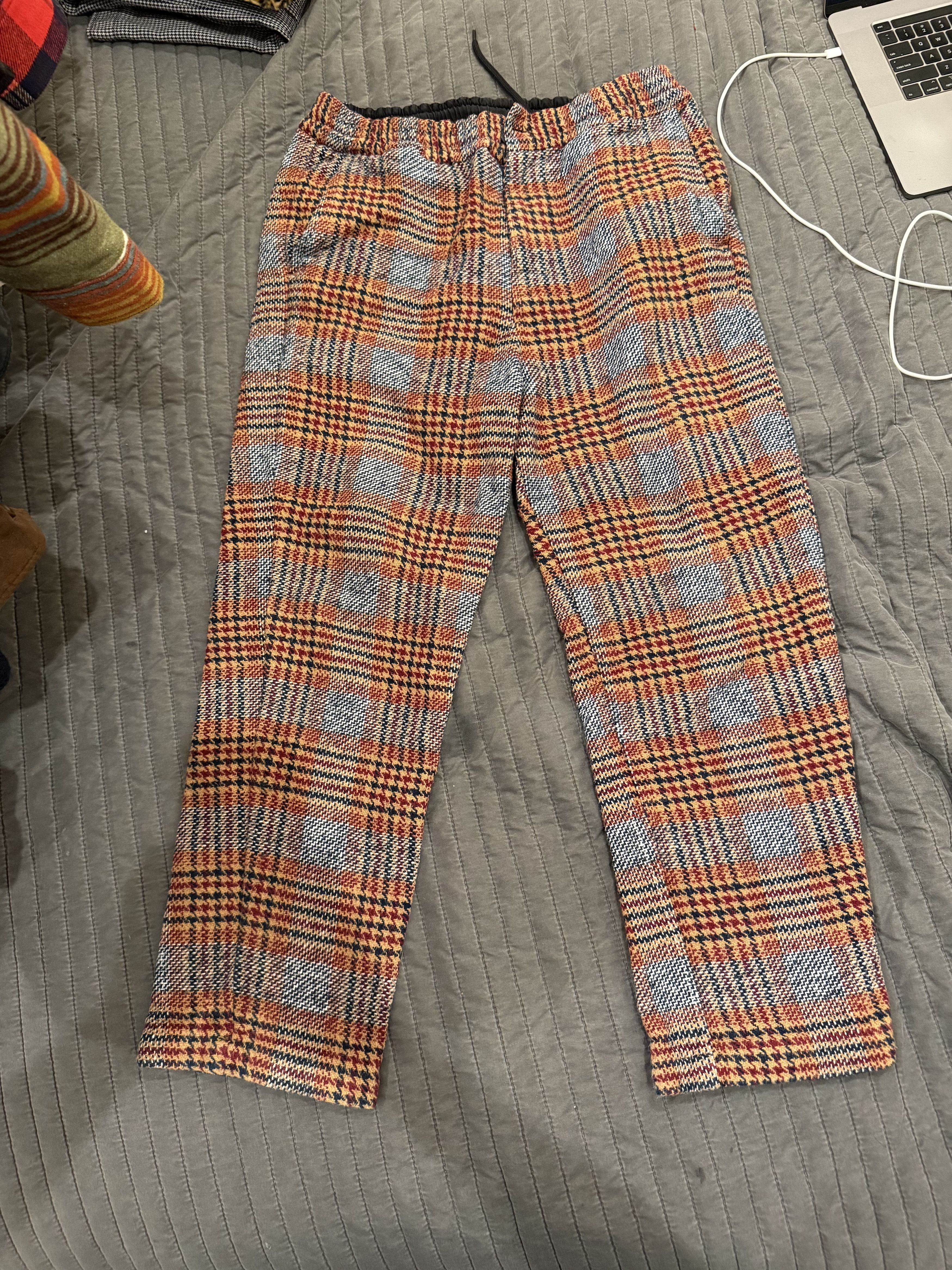 Stussy Pattern Orange Navy Size US 34 / EU 50 - 1 Thumbnail