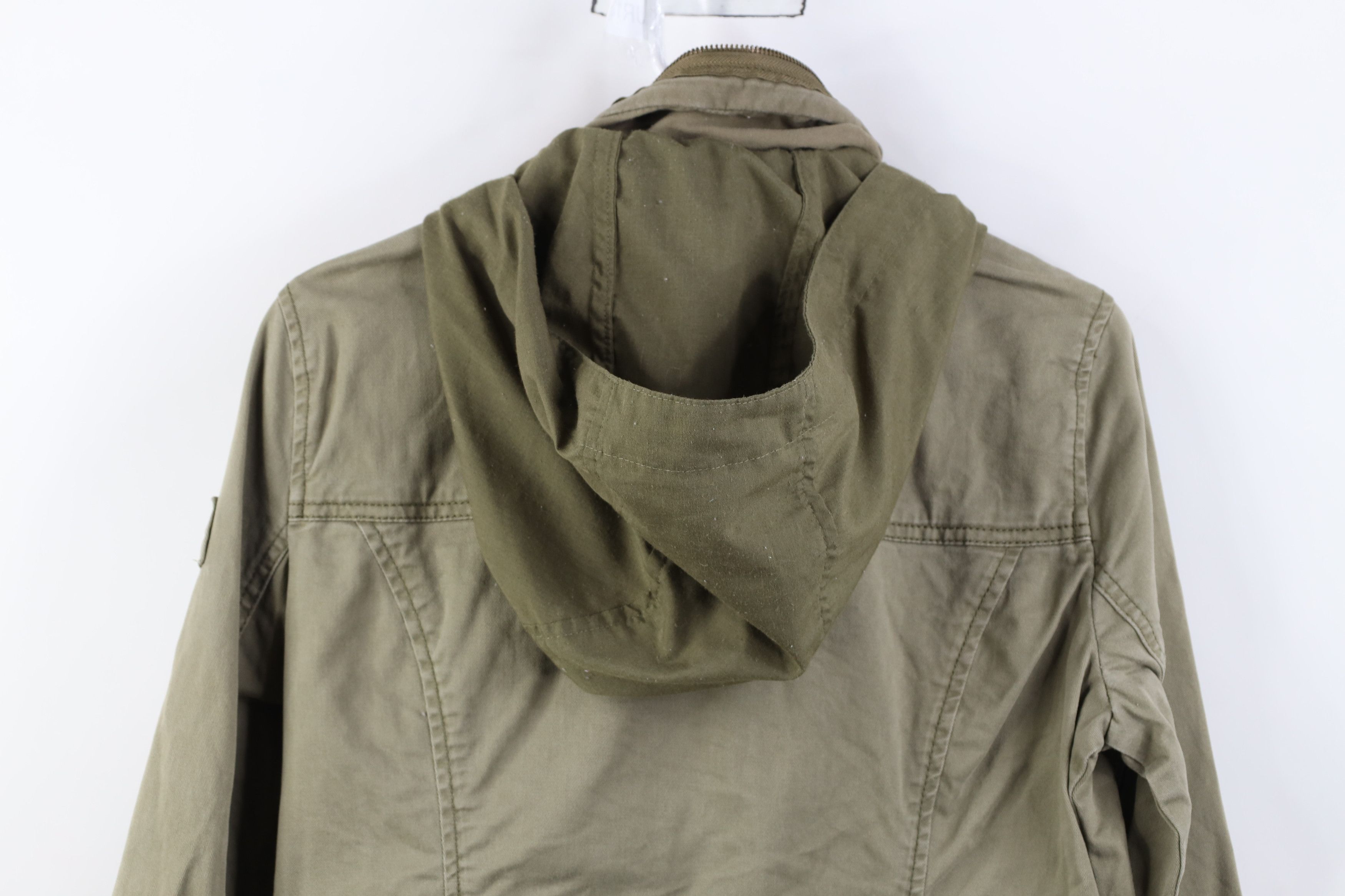 Abercrombie & Fitch Vintage 90s Y2K Abercrombie & Fitch Military Field Jacket Size L / US 10 / IT 46 - 16 Thumbnail