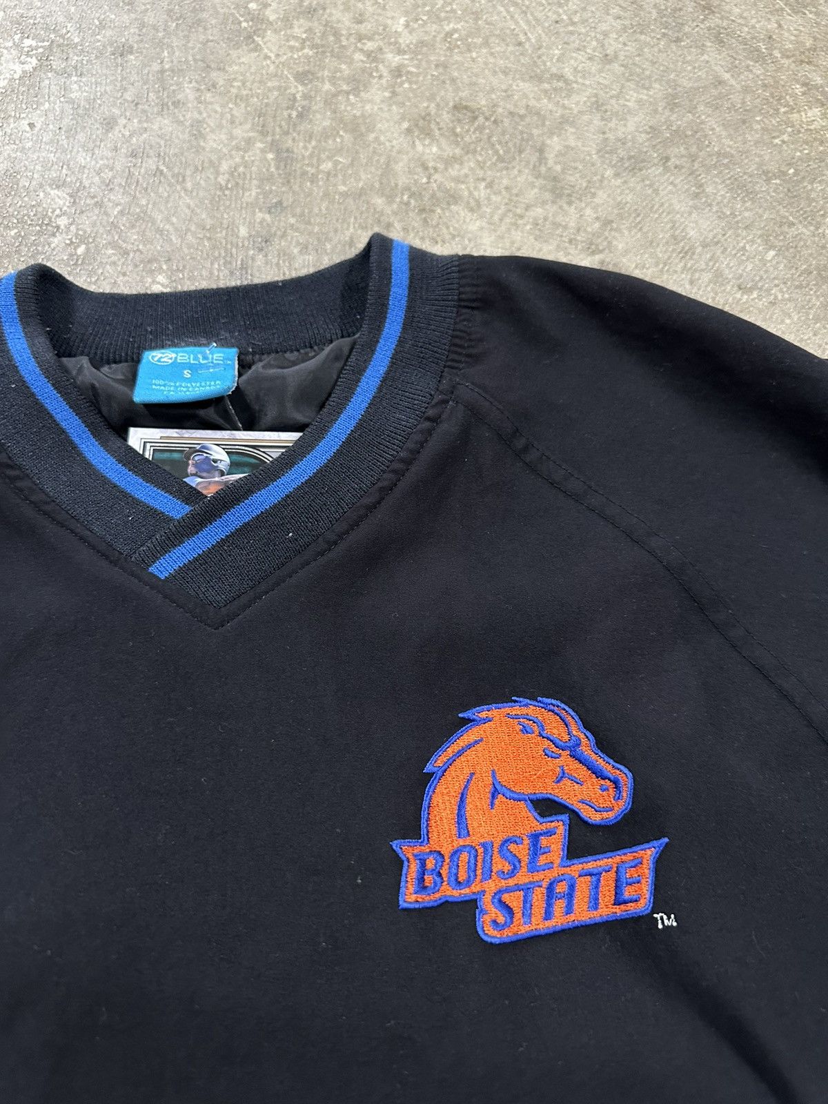 Vintage Crazy Y2K Boise State Broncos Pullover Windbreaker Size US S / EU 44-46 / 1 - 3 Thumbnail