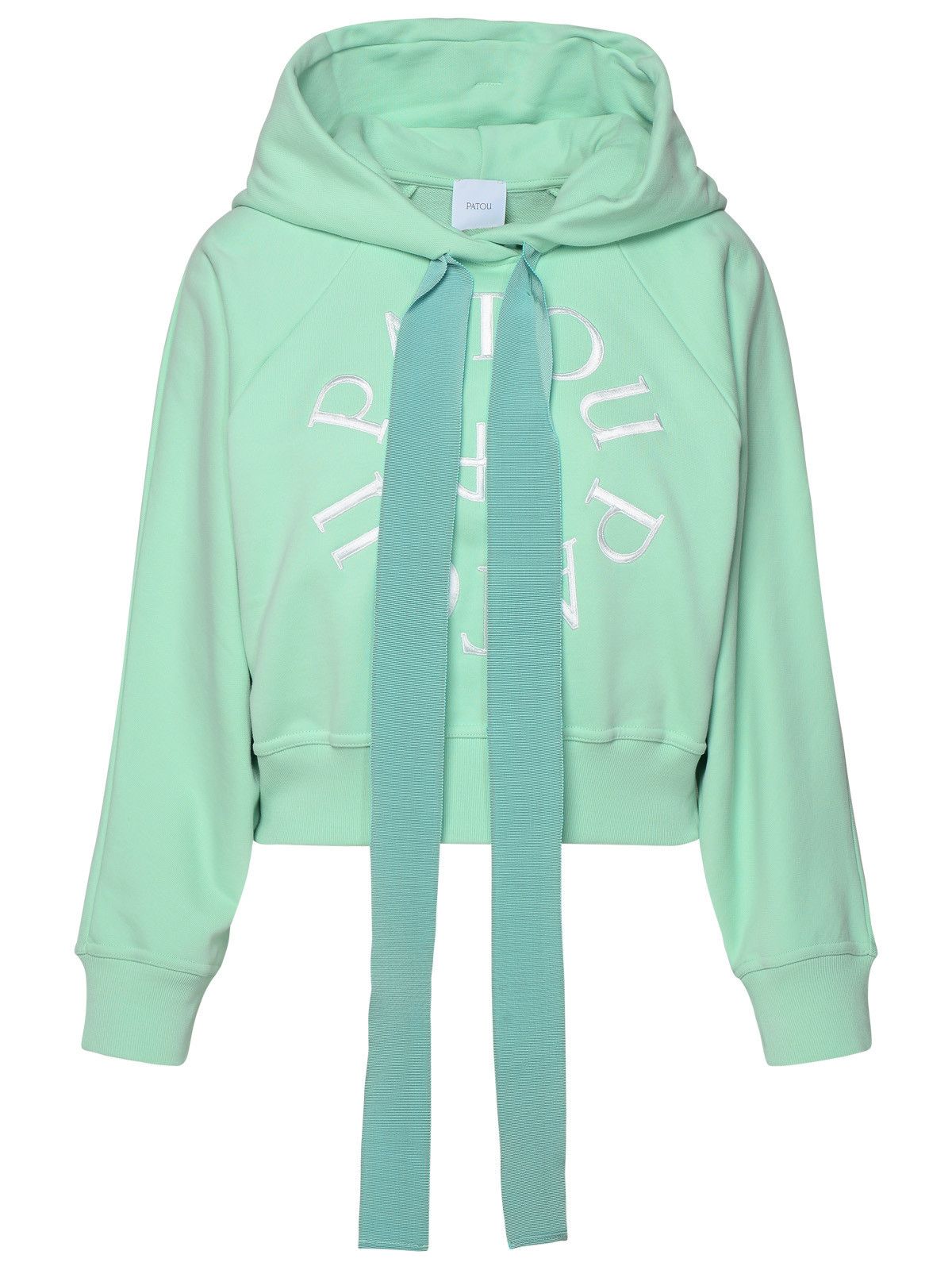 image of Patou Green Cotton Sweatshirt, Women's (Size Medium)